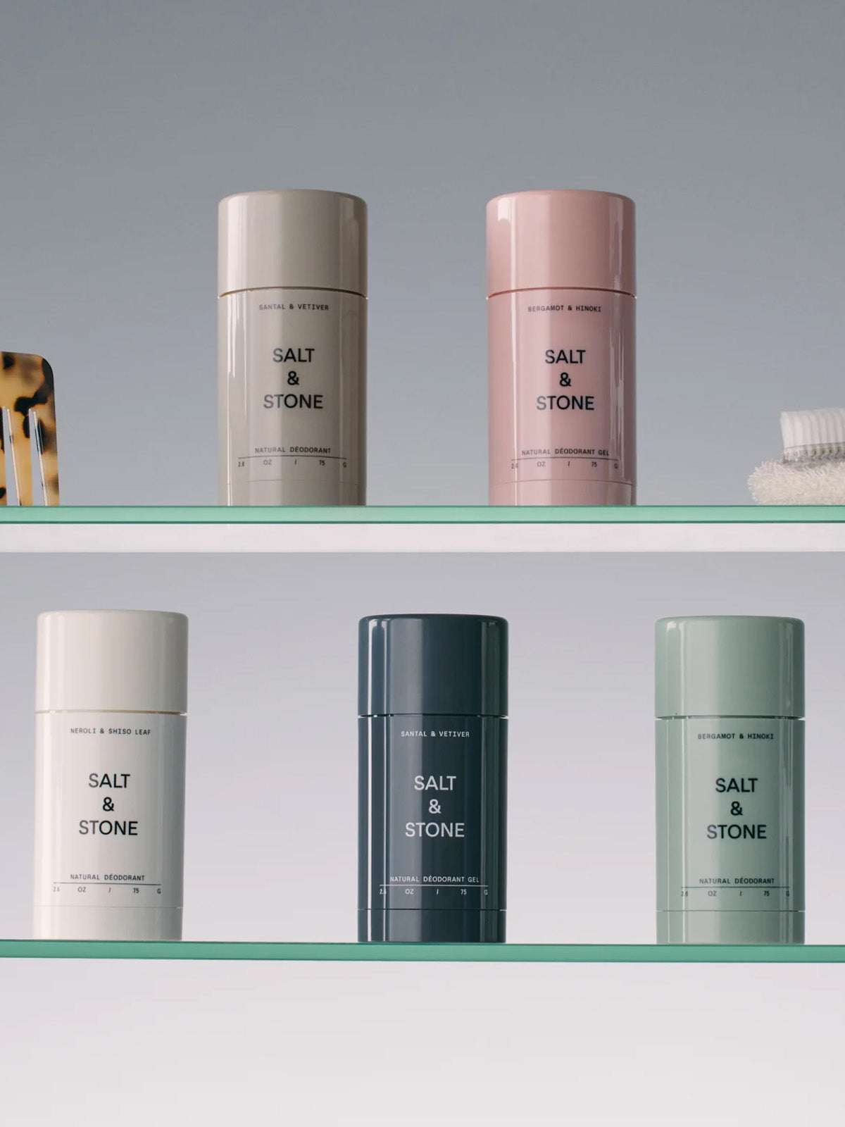 Salt & Stone Natural Deodorant Black Rose & Oud 75g