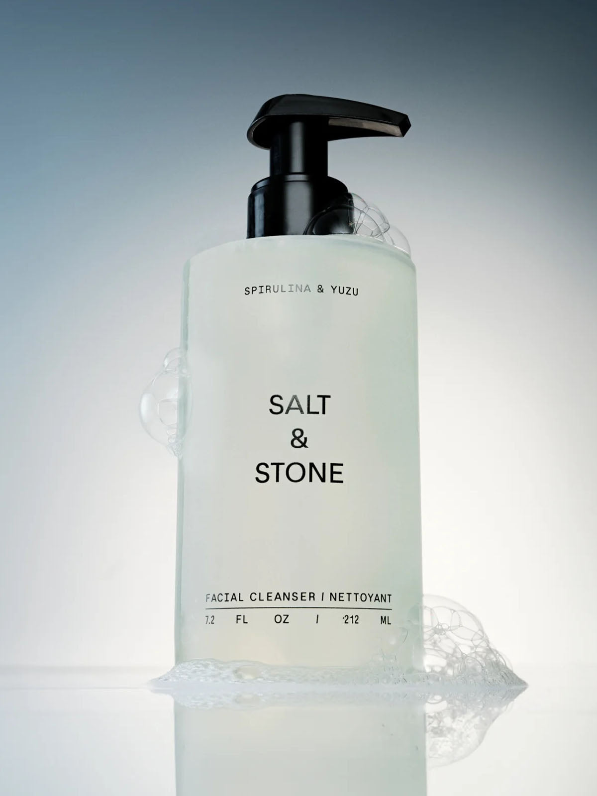 Salt & Stone Spirulina & Yuzu Facial Cleanser