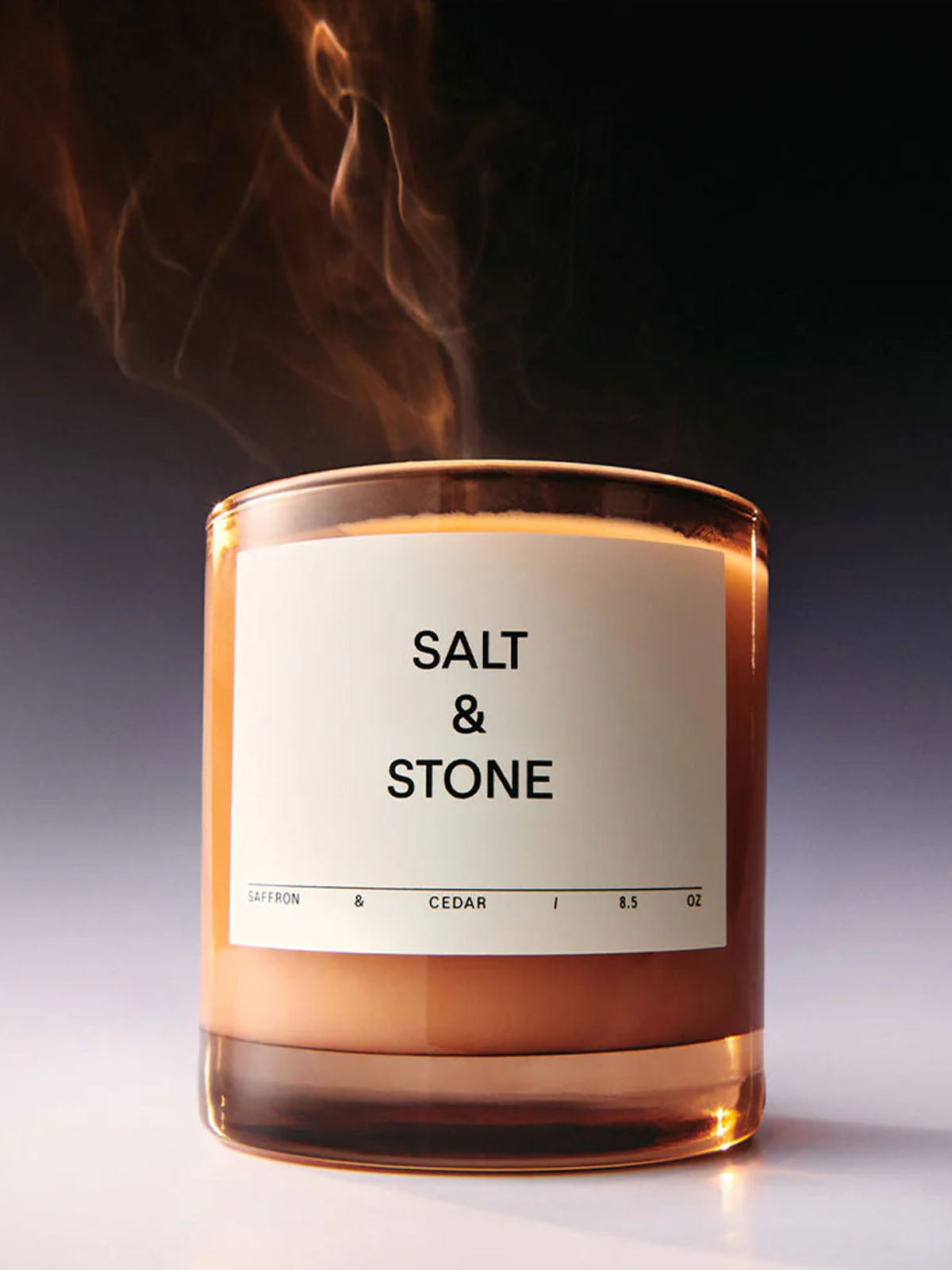 Salt & Stone Candle Saffron & Cedar