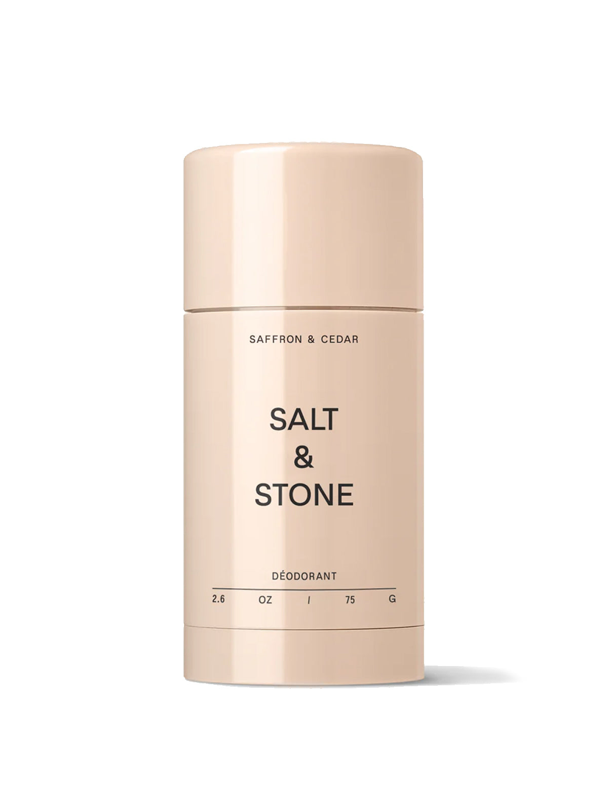 Salt & Stone Natural Deodorant Saffron & Cedar 75g