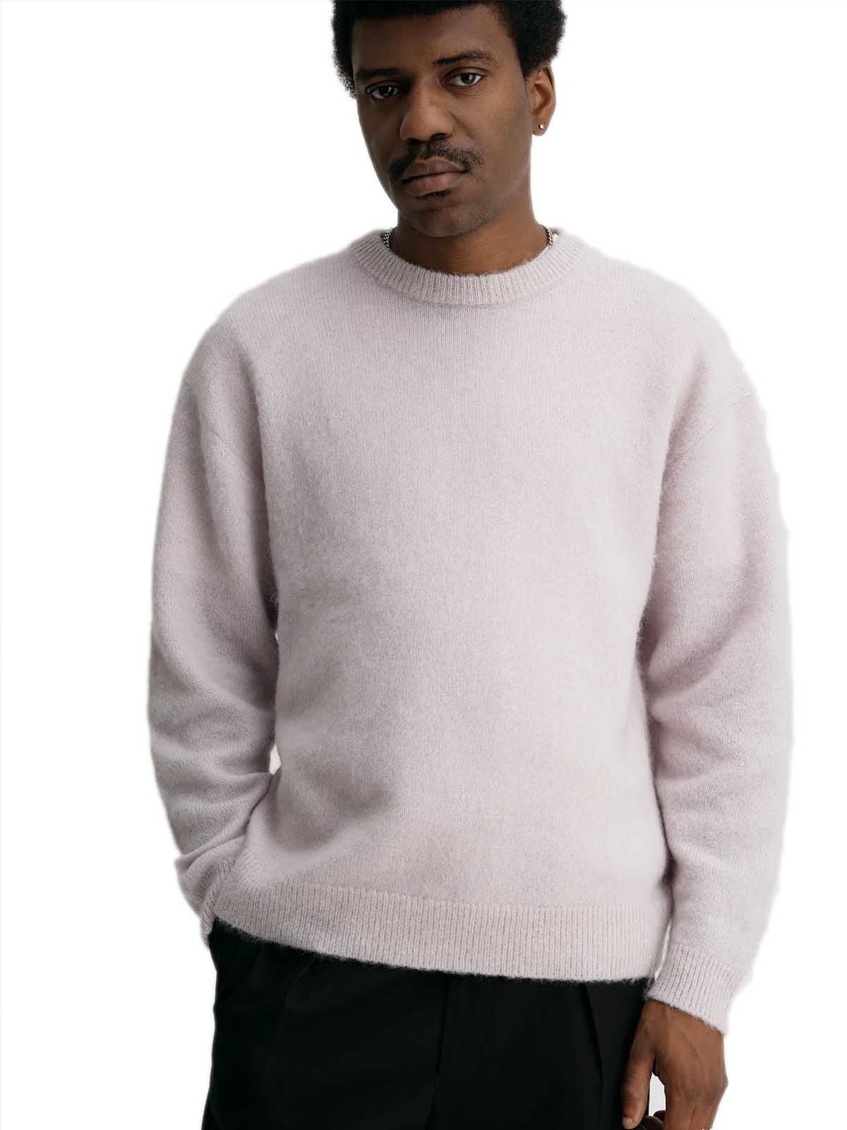 Saturdays NYC Fox Wool Knit Lavender