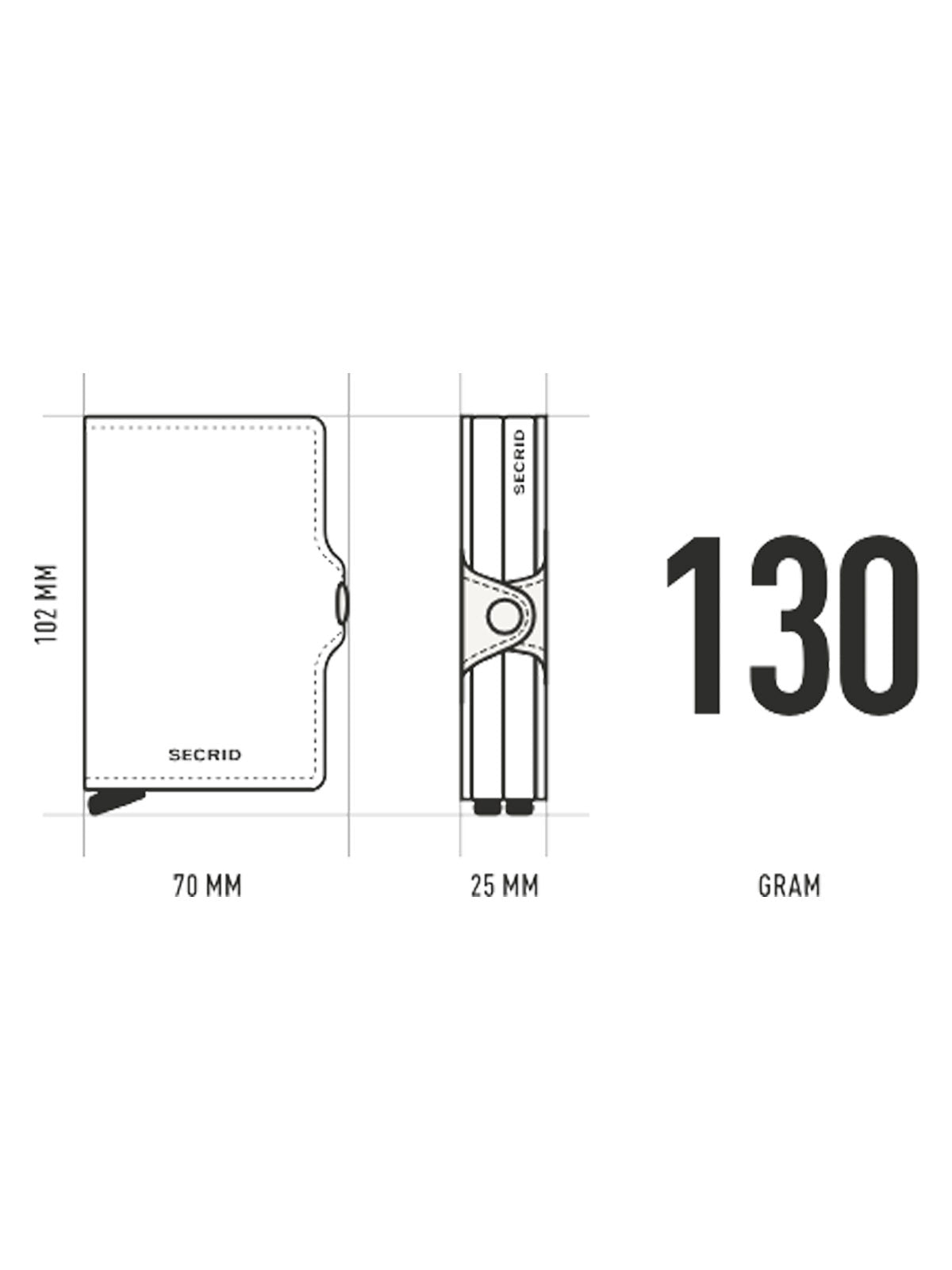 Secrid Premium Twinwallet Emboss Lines Black