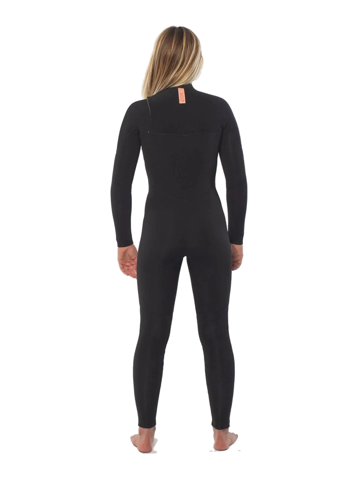 Sisstr Evolution Wetsuit 7 Seas 4-3 Chest Zip Full Solid Black