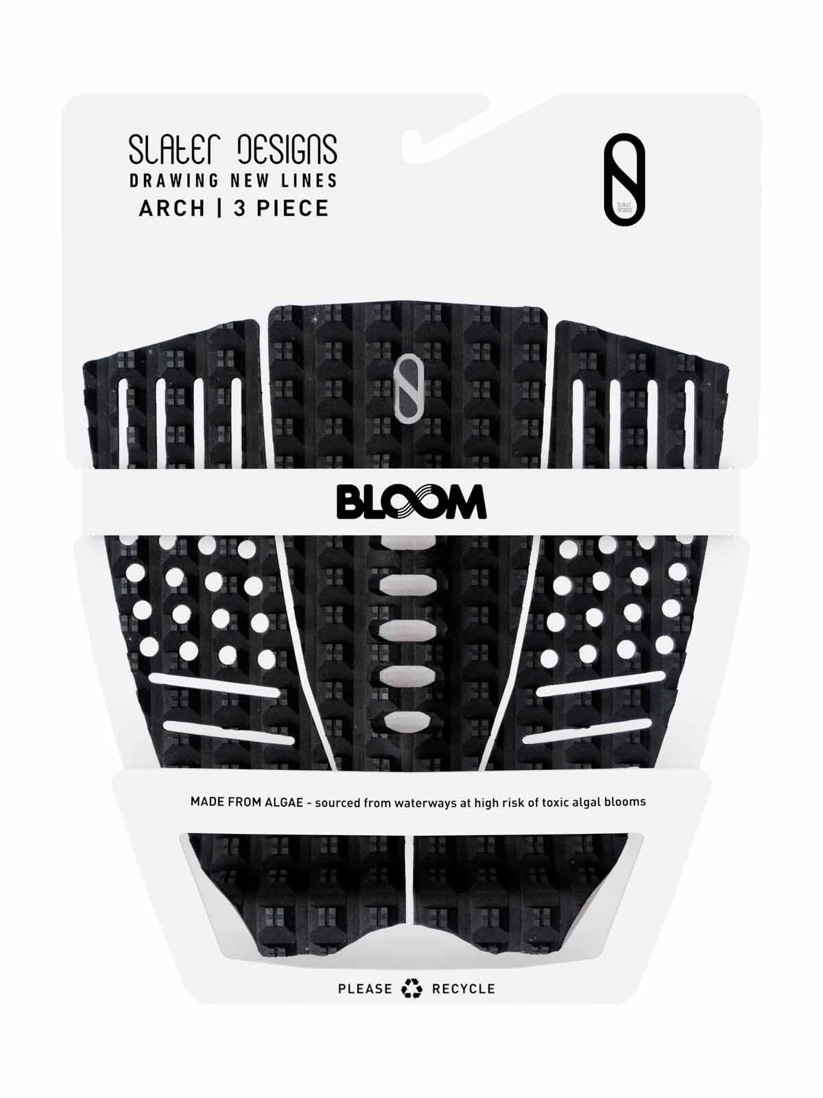 Slater Designs 3 Piece Arch Traction Pad Black Grey