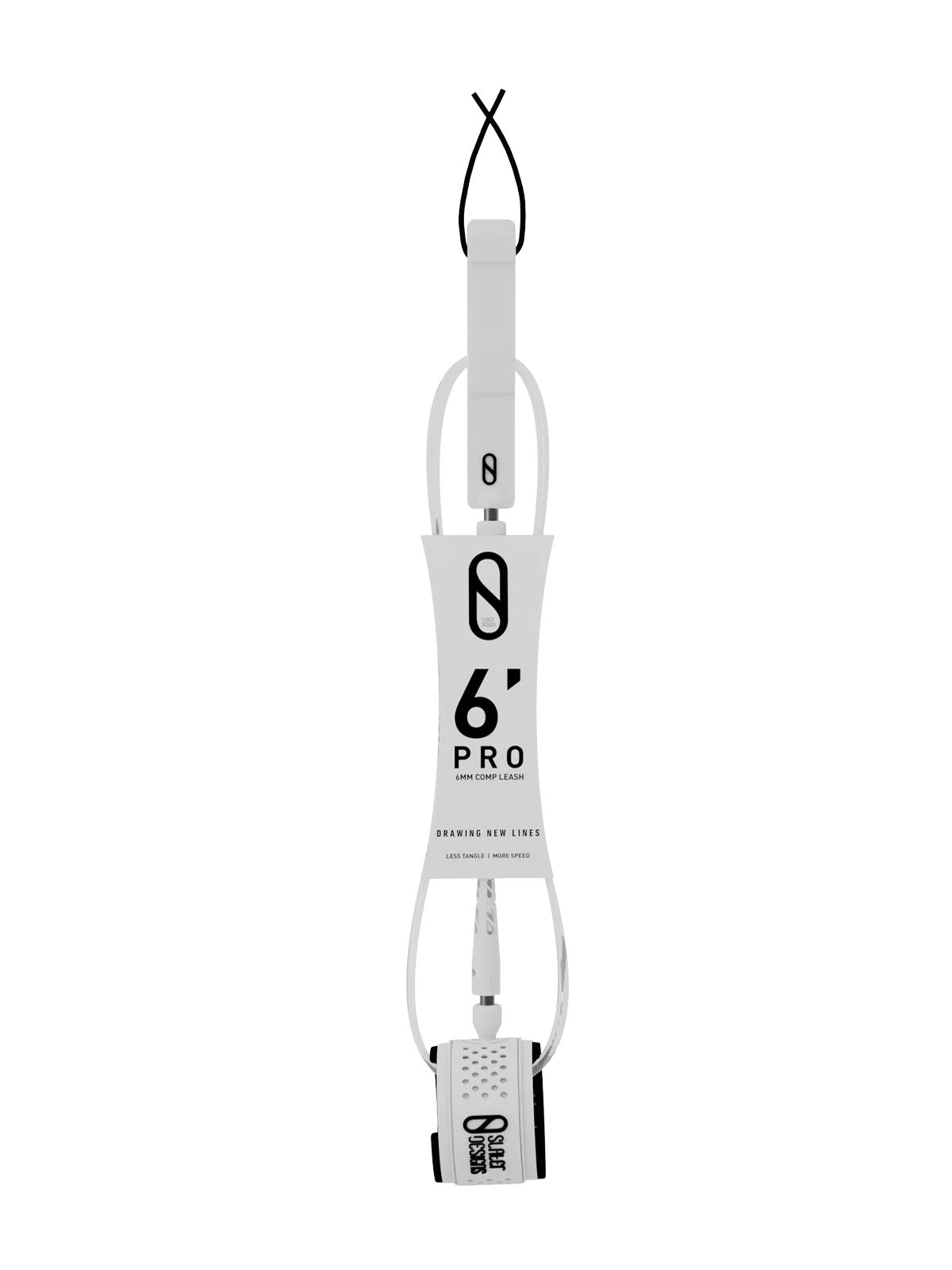 Slater Designs 6'0" Comp Leash Clear
