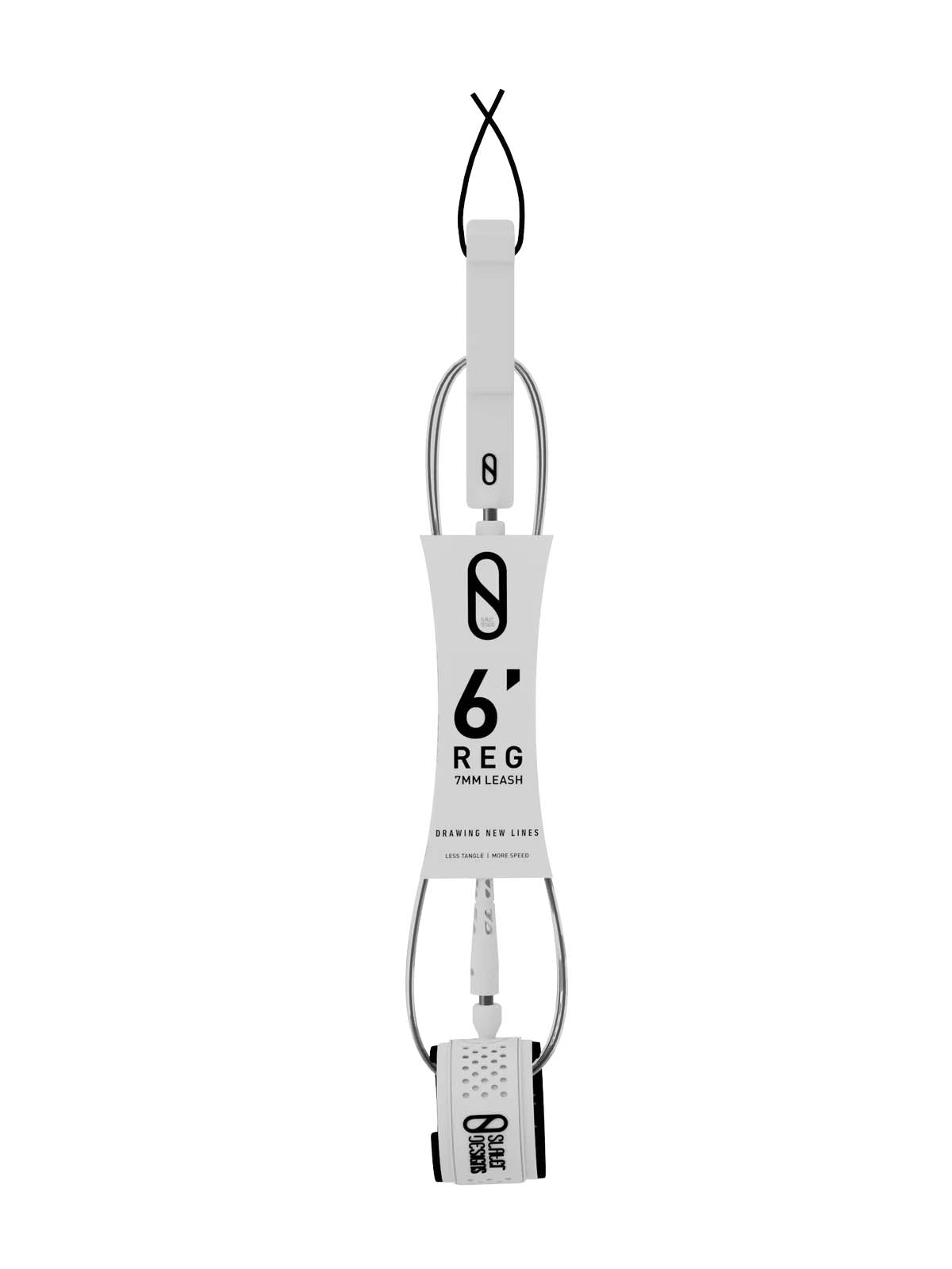 Slater Designs 6'0" Regular Leash Clear