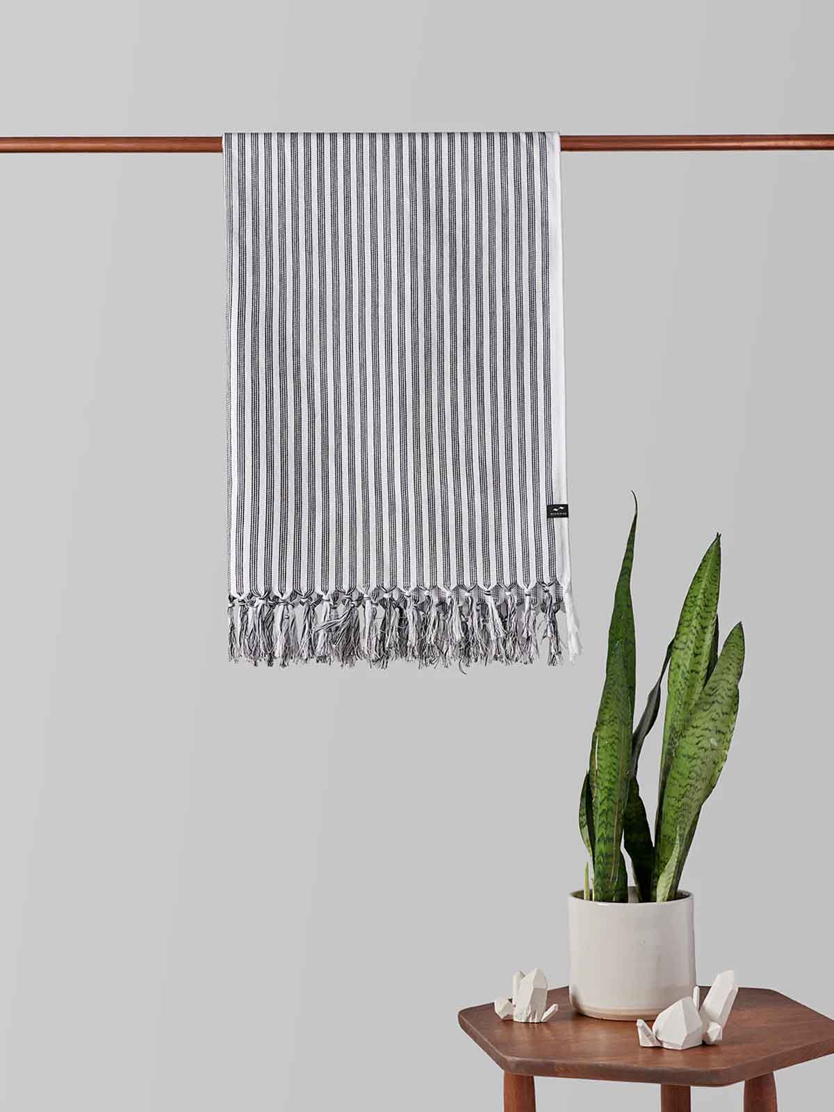 Slowtide Turkish Beach Towel Koko Black