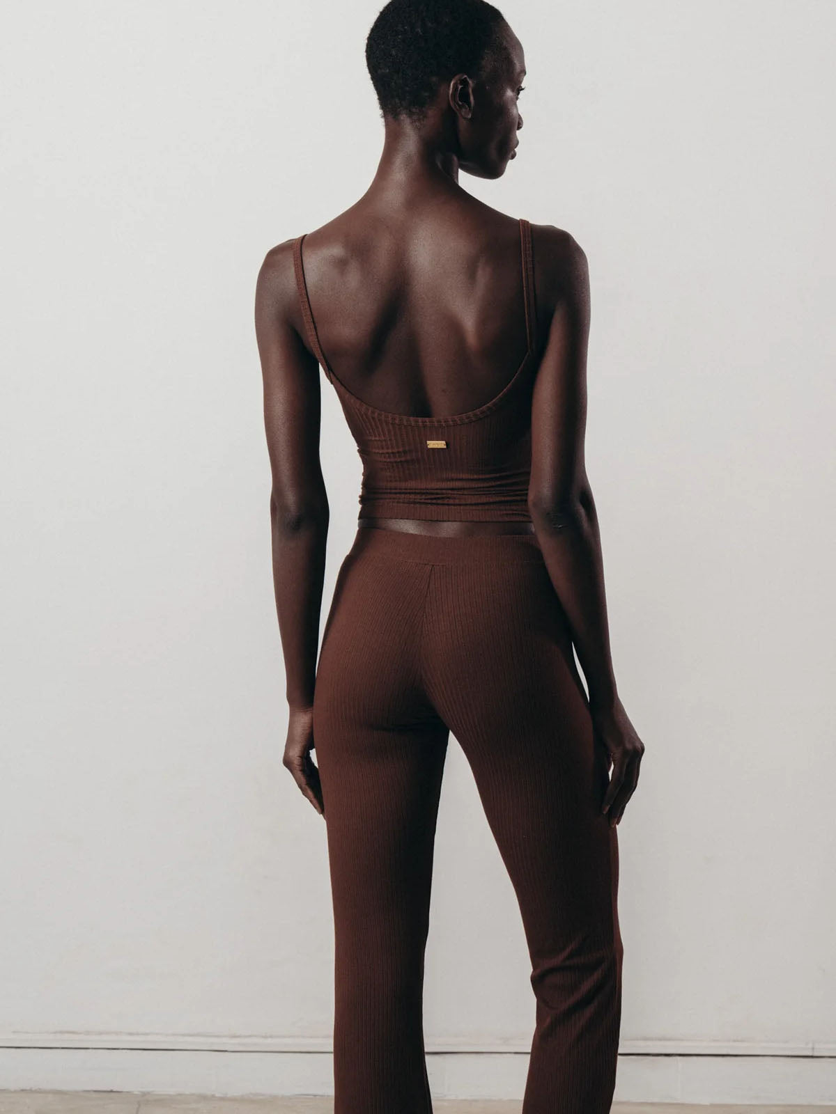 Studio K Rib Flares Chocolate