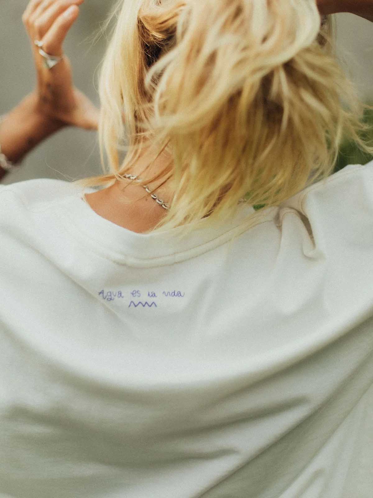 Surf Inc Aqua Box Tee Vintage White