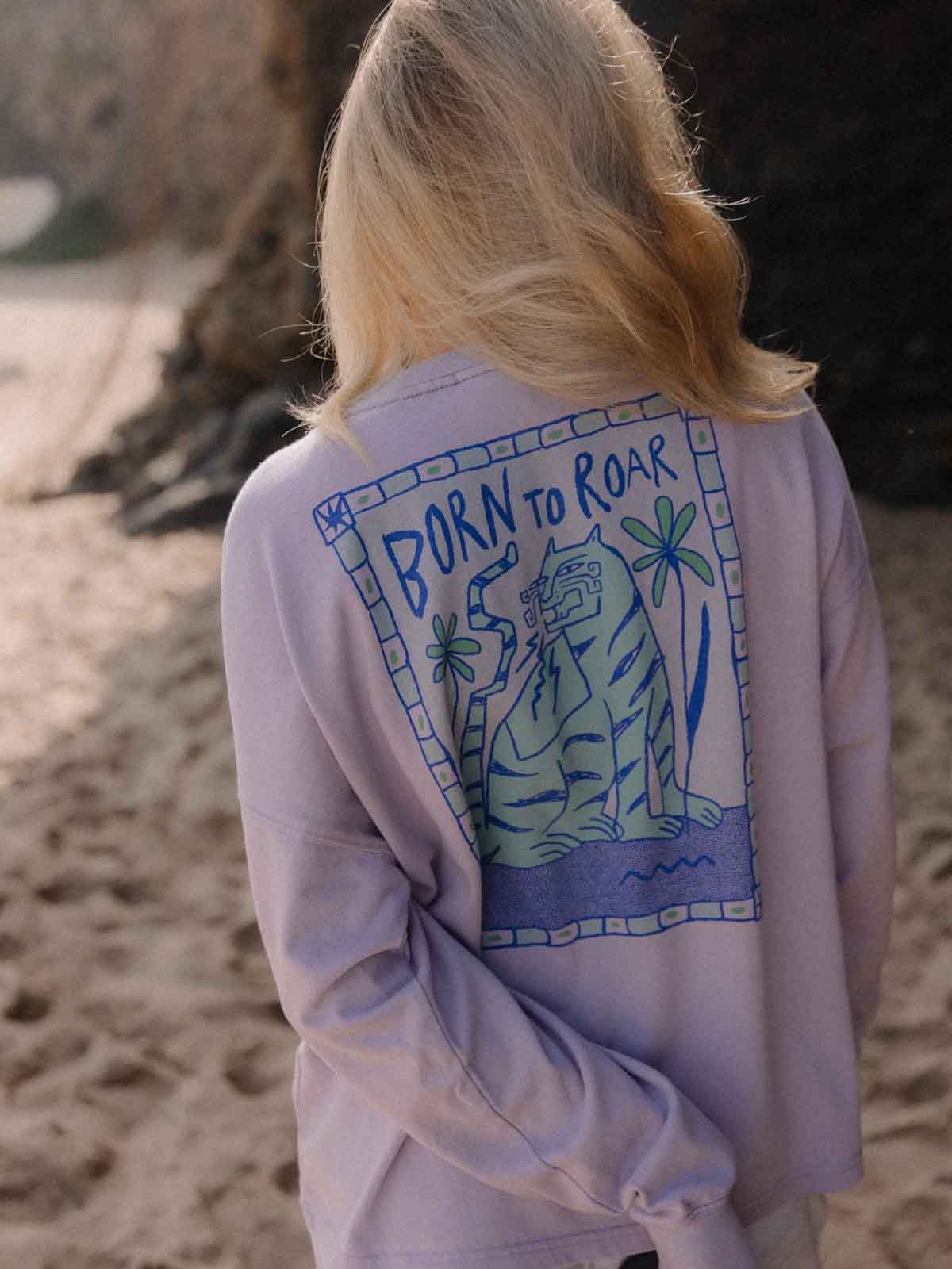 Surf Inc Born To Roar LS Purple Haze