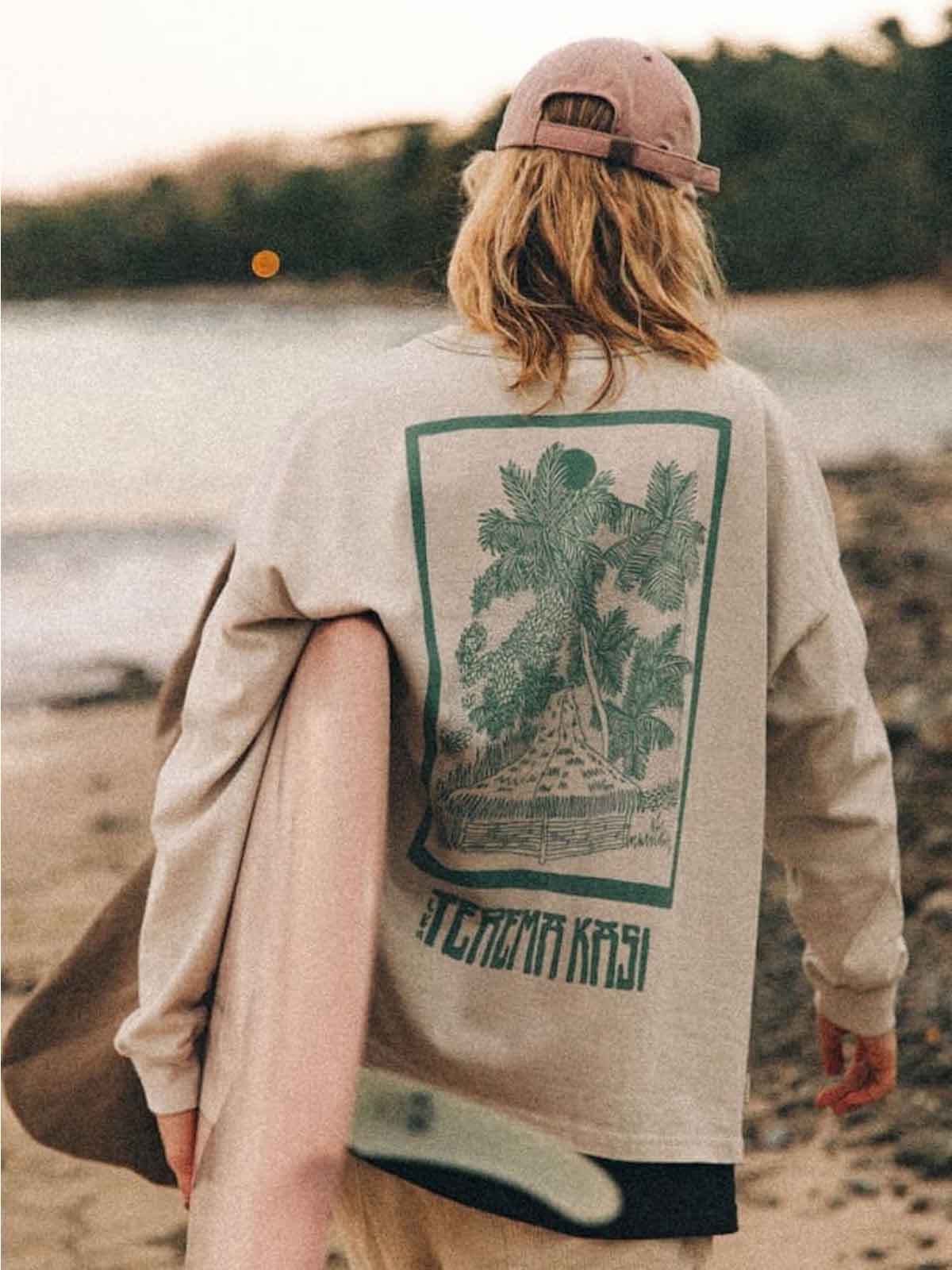 Surf Inc Mint Terima Kasih LS Dirty White