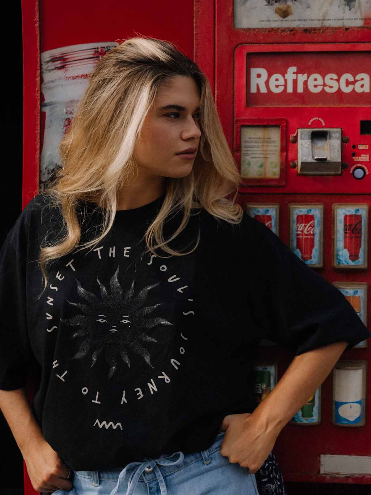 Surf Inc Soul Box Tee Acid Black