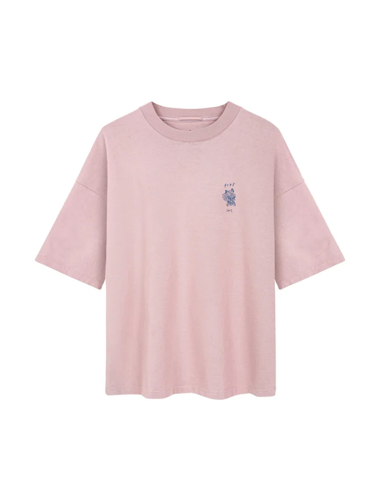 Surf Inc Wave Tiger Tee Pink Kush