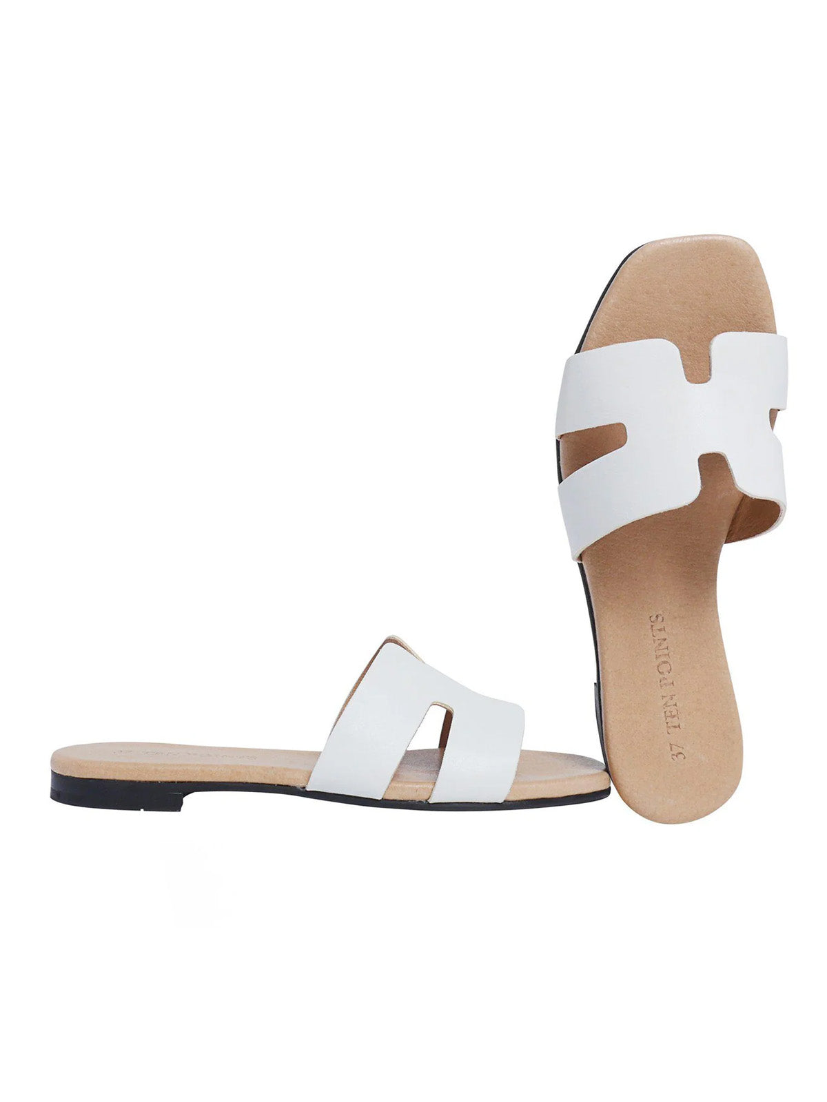 Ten Points Madeleine Slip-in White