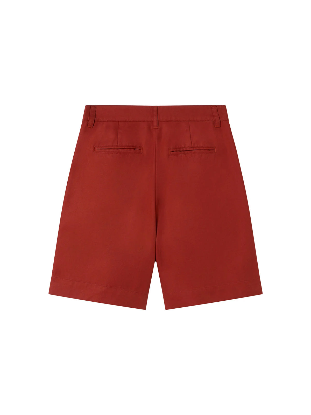 Thinking Mu Orange Red Hemp Lia Shorts