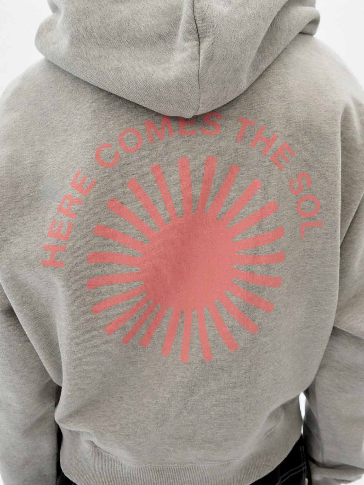 Thinking Mu Retro Sol Valeria Sweatshirt Grey Melange