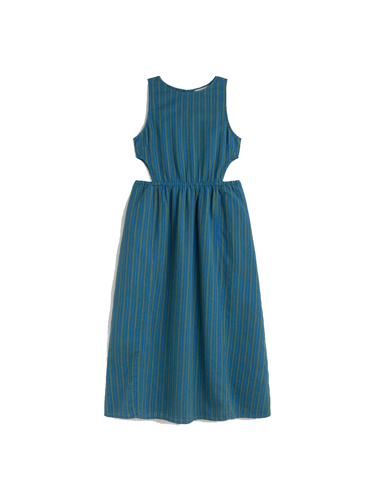 Thinking Mu Windsor Stripes Kin Dress