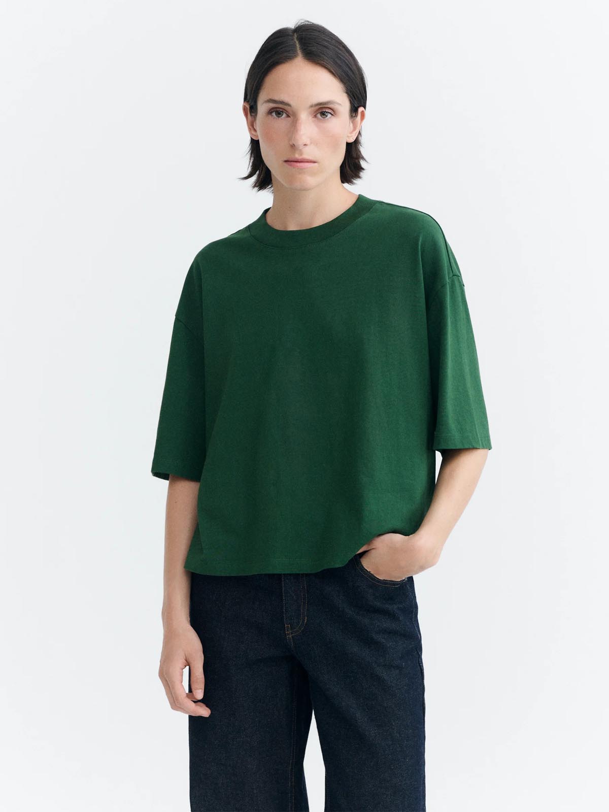 Thinking Mu Lena Tee Green