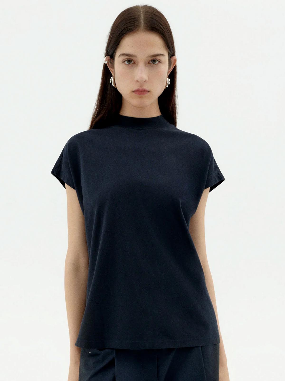 Thinking Mu T-Shirt Volta Navy