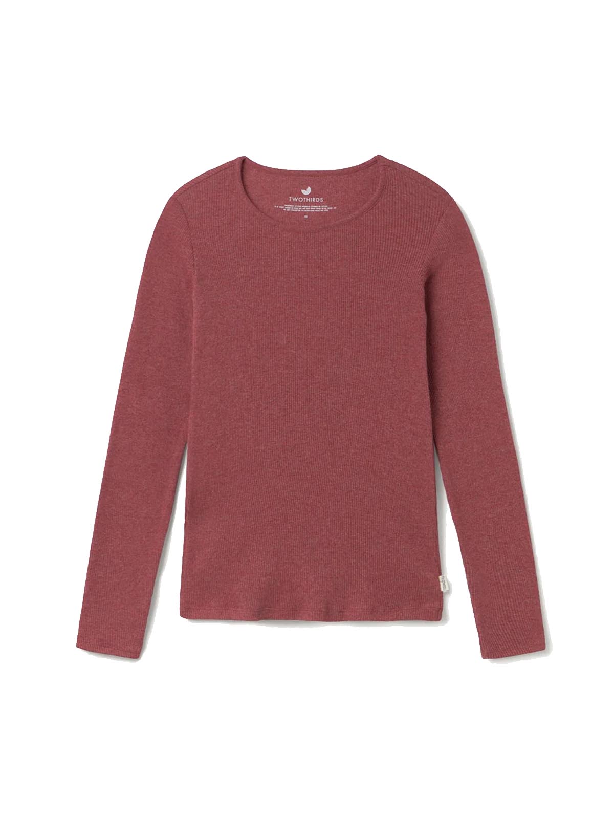 Twothirds Arran LS T-Shirt Wine