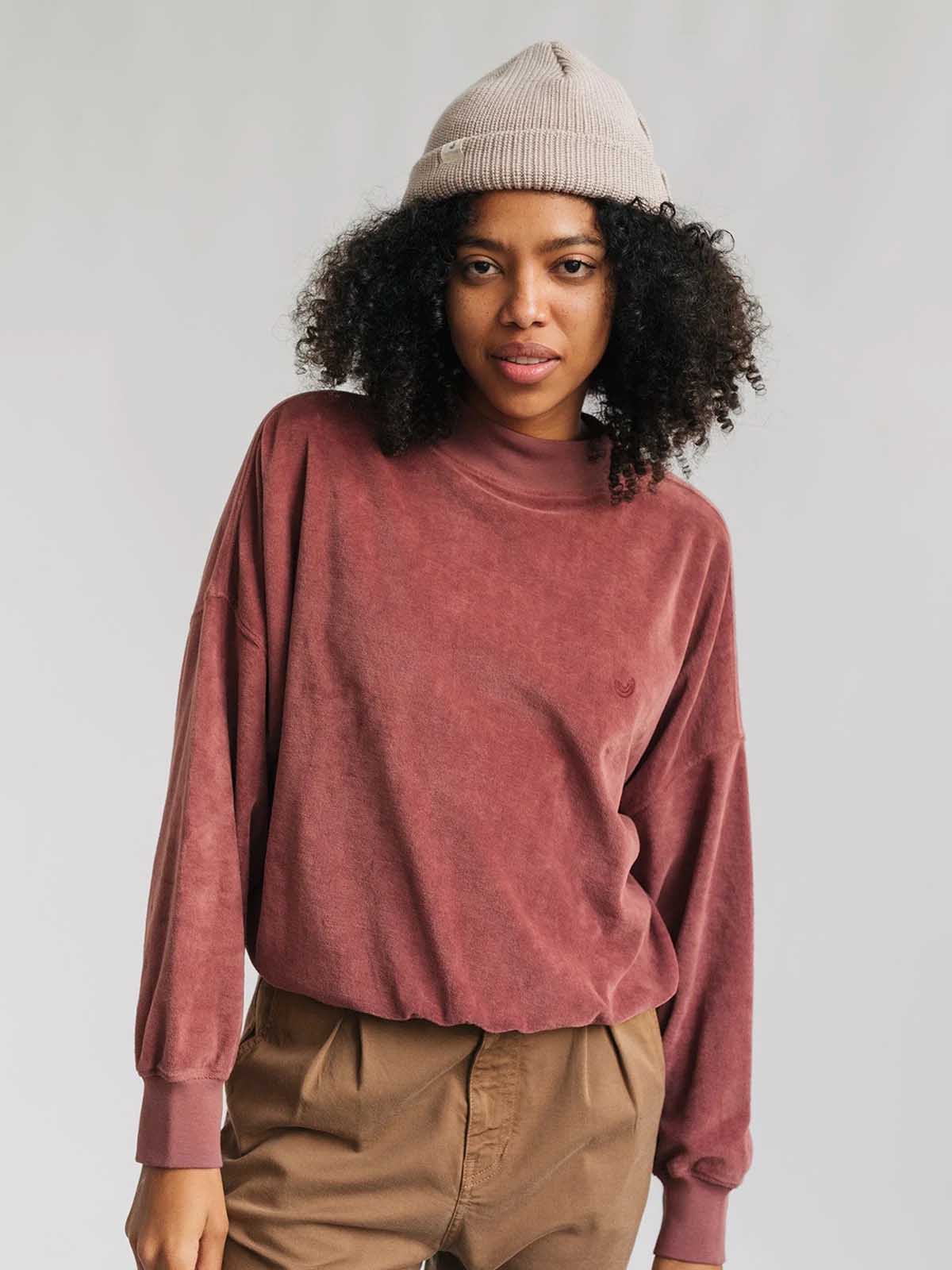 Twothirds Binz Jumper Rose Brown