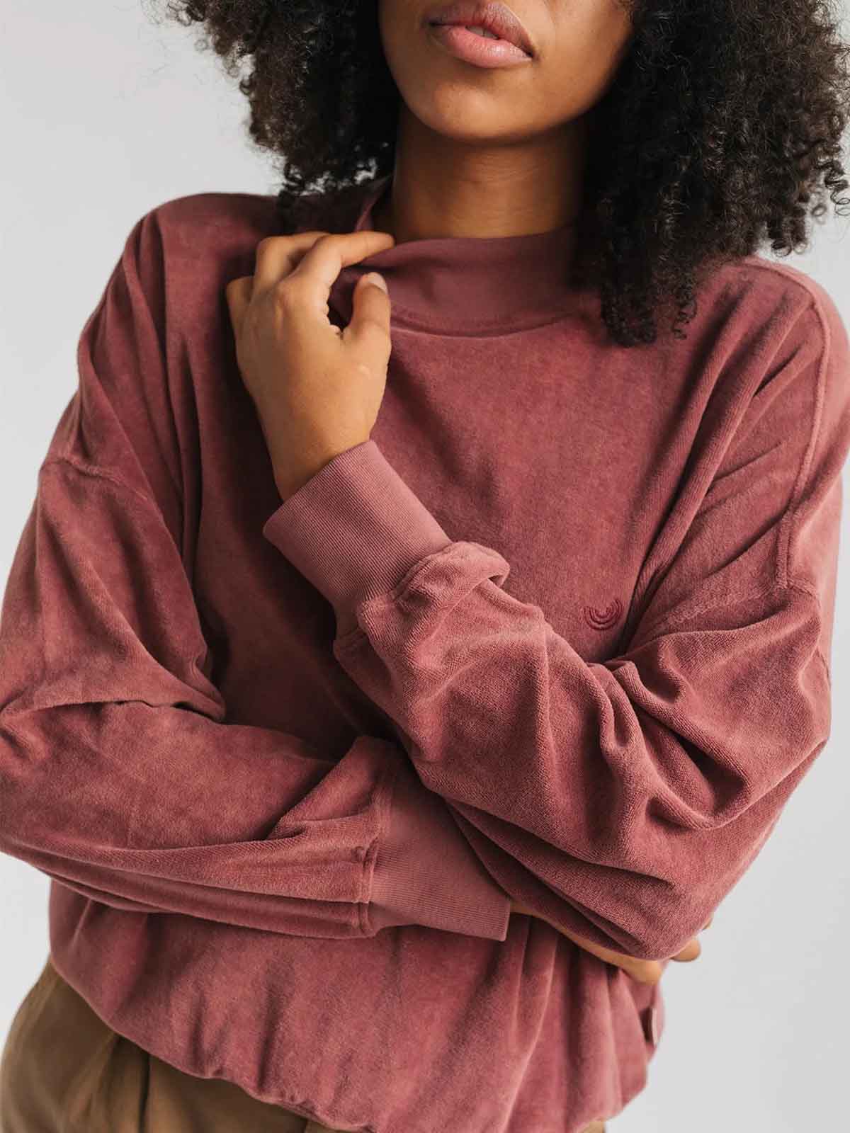Twothirds Binz Jumper Rose Brown
