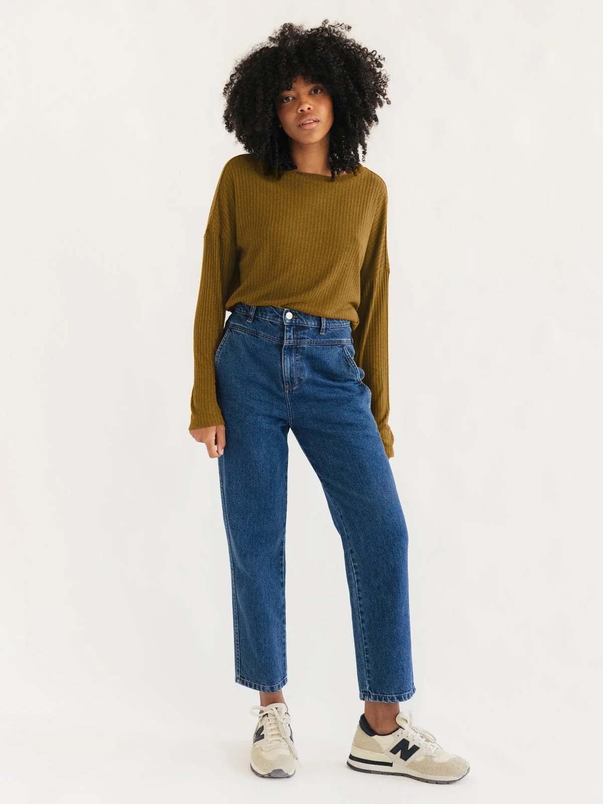 Twothirds Gravinis LS Tee Bronze Brown