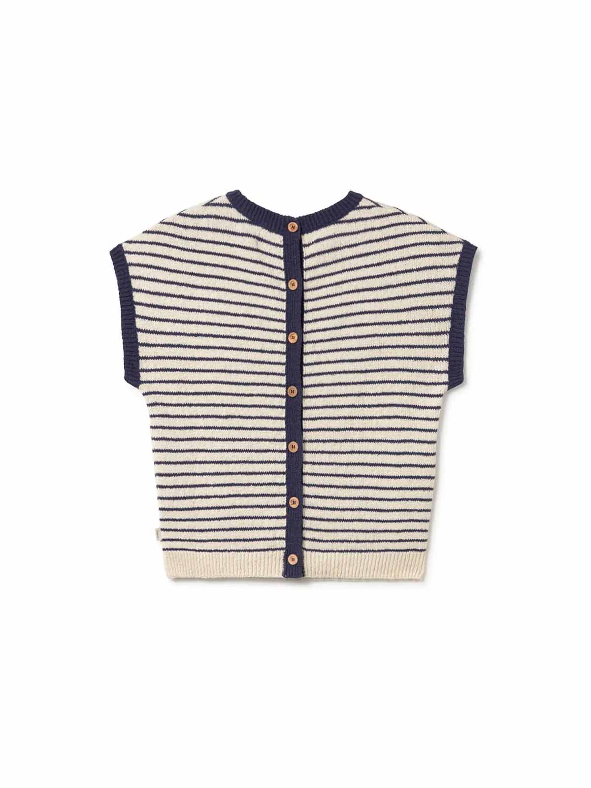 Twothirds Marinella T-Shirt Cobalt Stripes