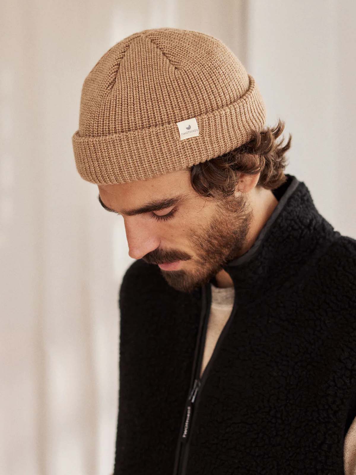 Twothirds Assateague Beanie Camel