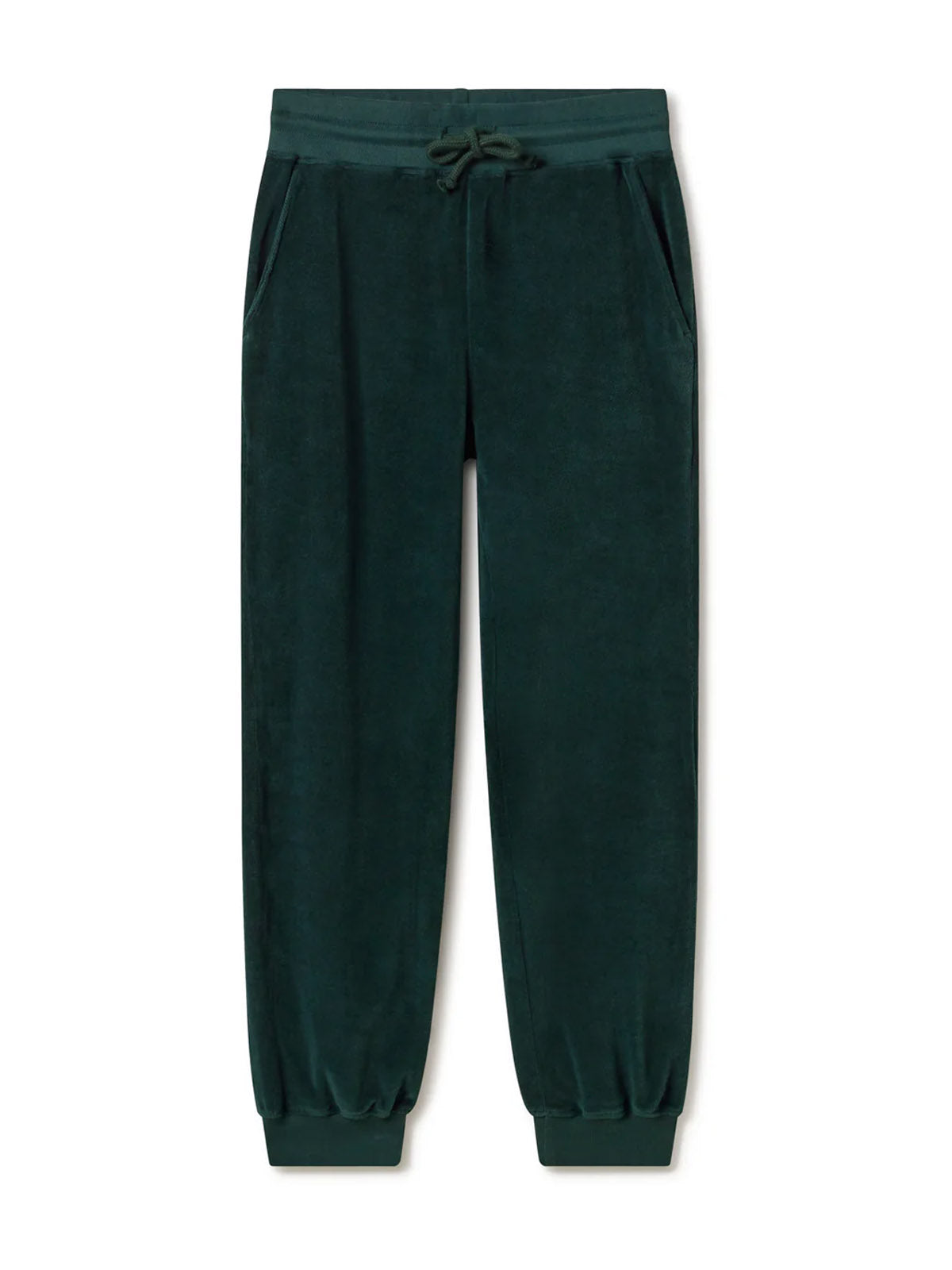 Twothirds Krivus Velour Sweatpants Deep Lake
