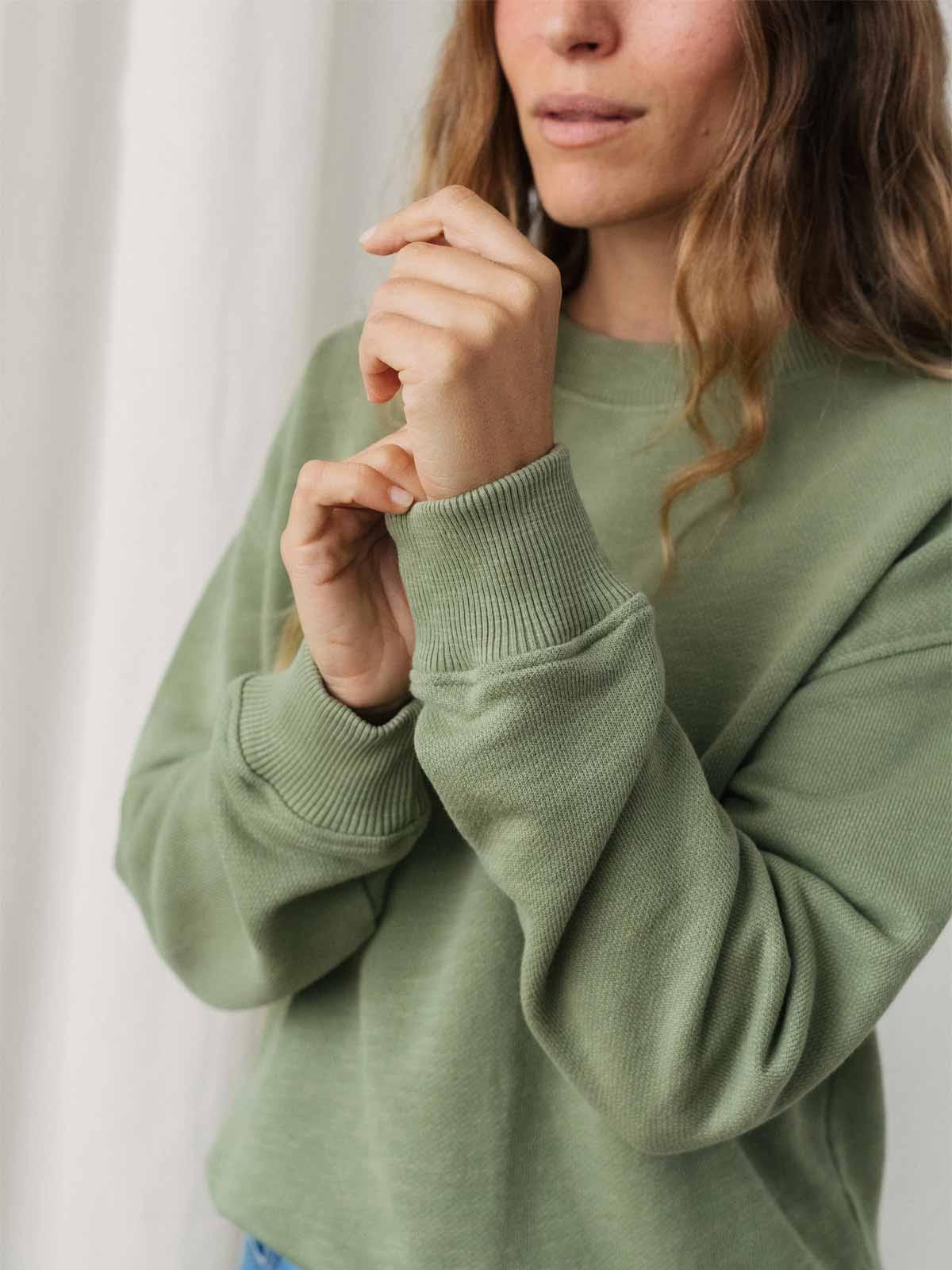 Twothirds Narin Sweater Sage Green