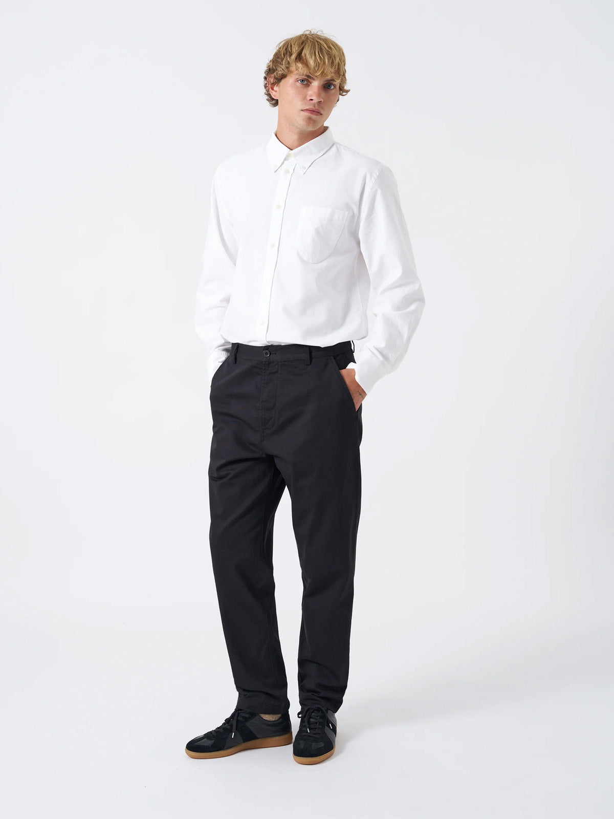 Universal Works Military Chino Twill Black
