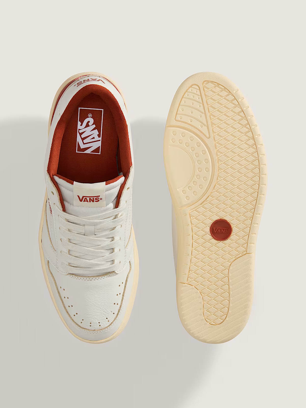 Vans Court Low Marshmallow Burgundy