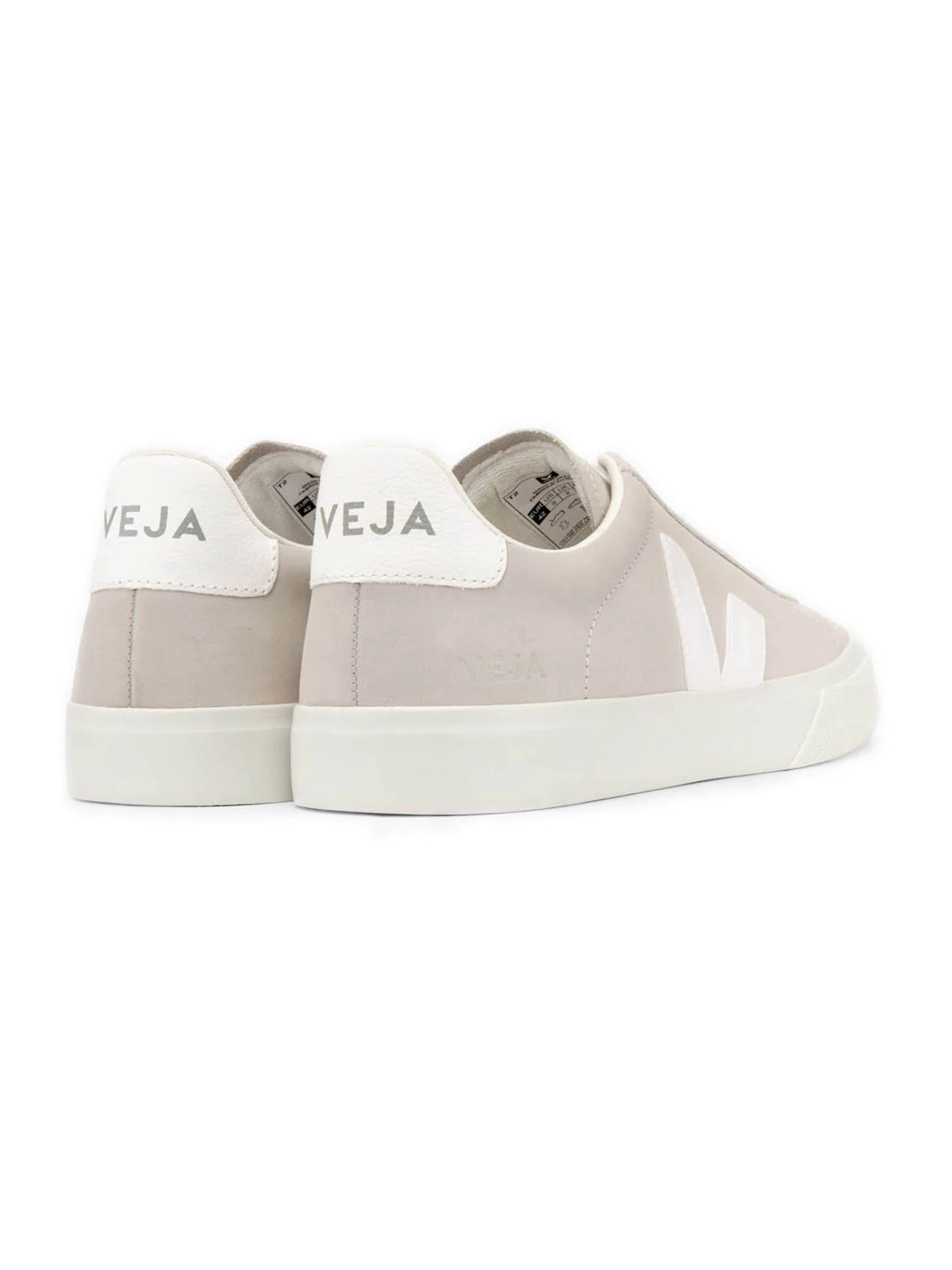 Veja Campo Nubuck Natural White