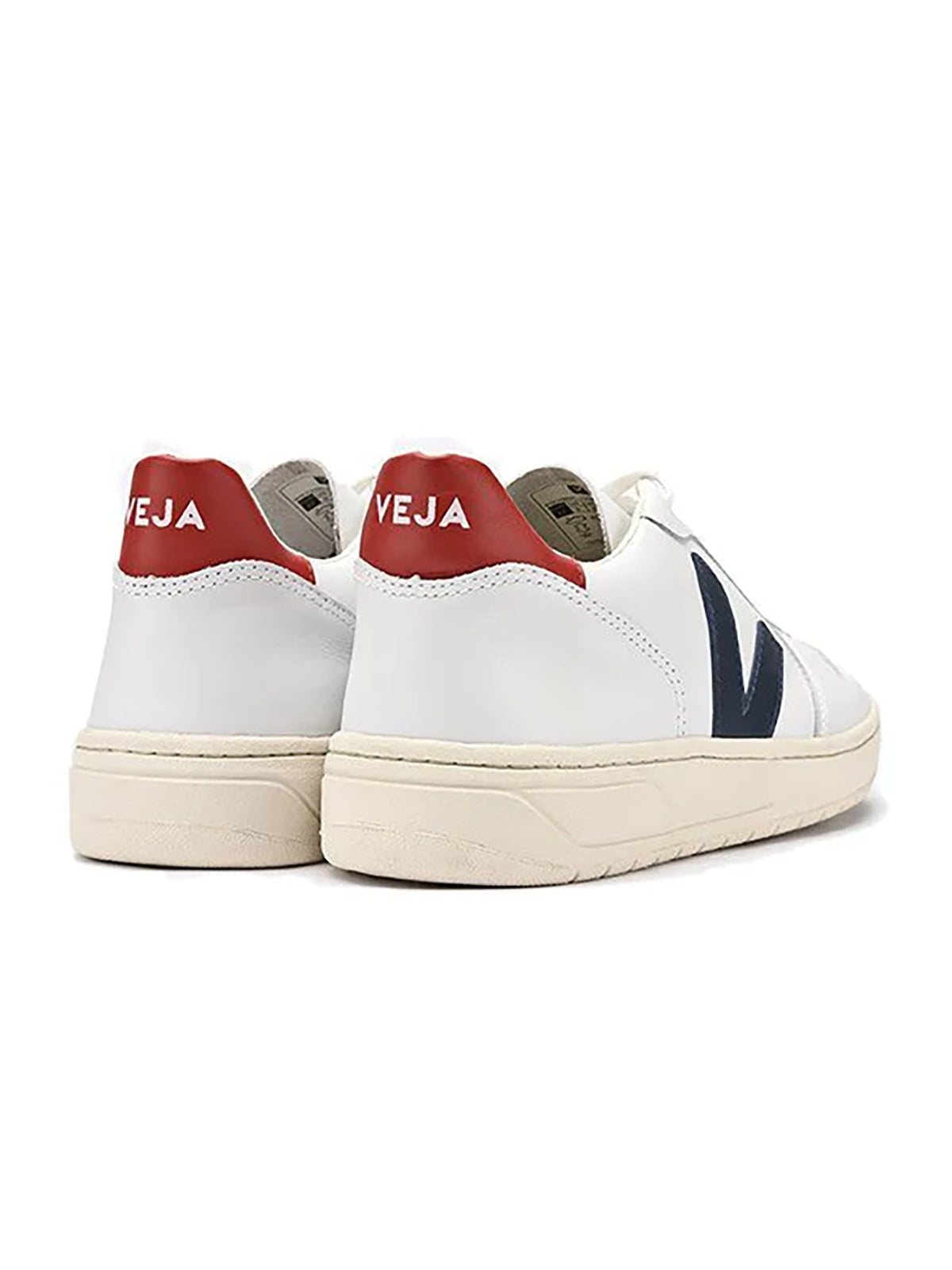 Veja V-10 Leather Extra White Nautico Pekin