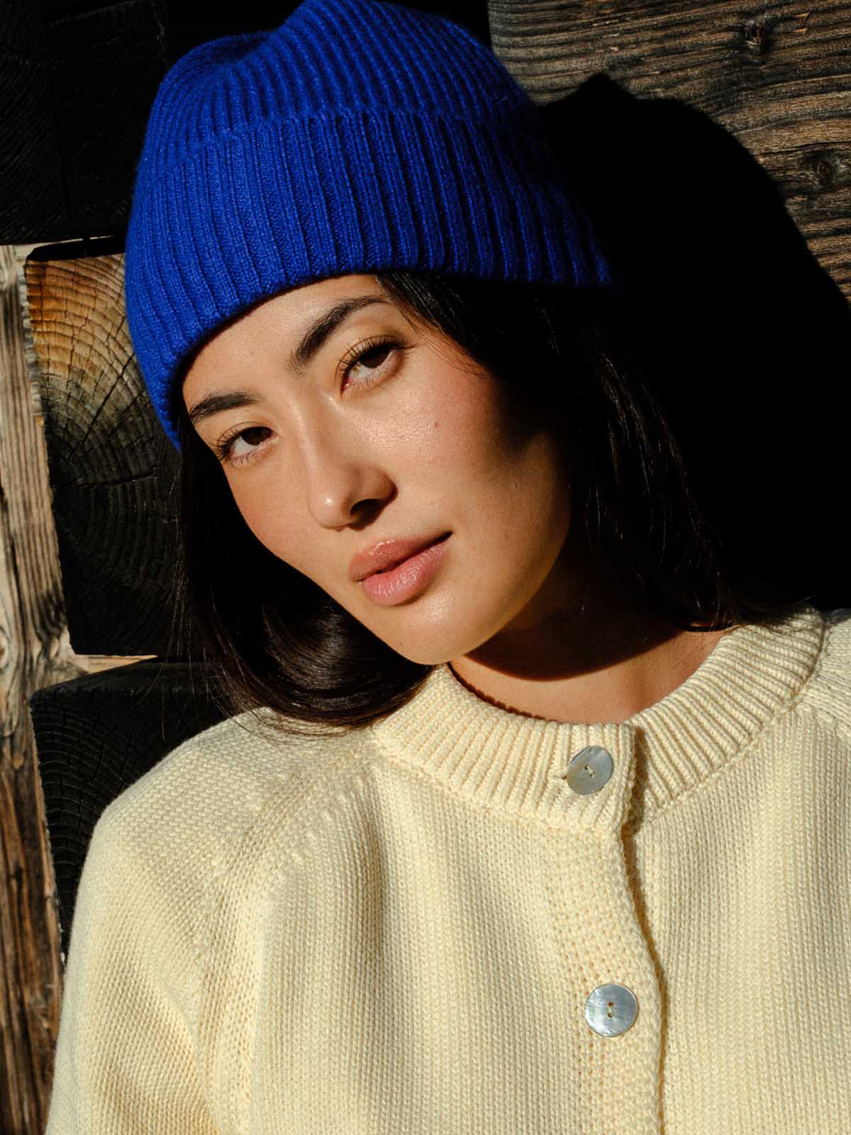 Visitor Clothing Nerine Cashmere Beanie Regatta