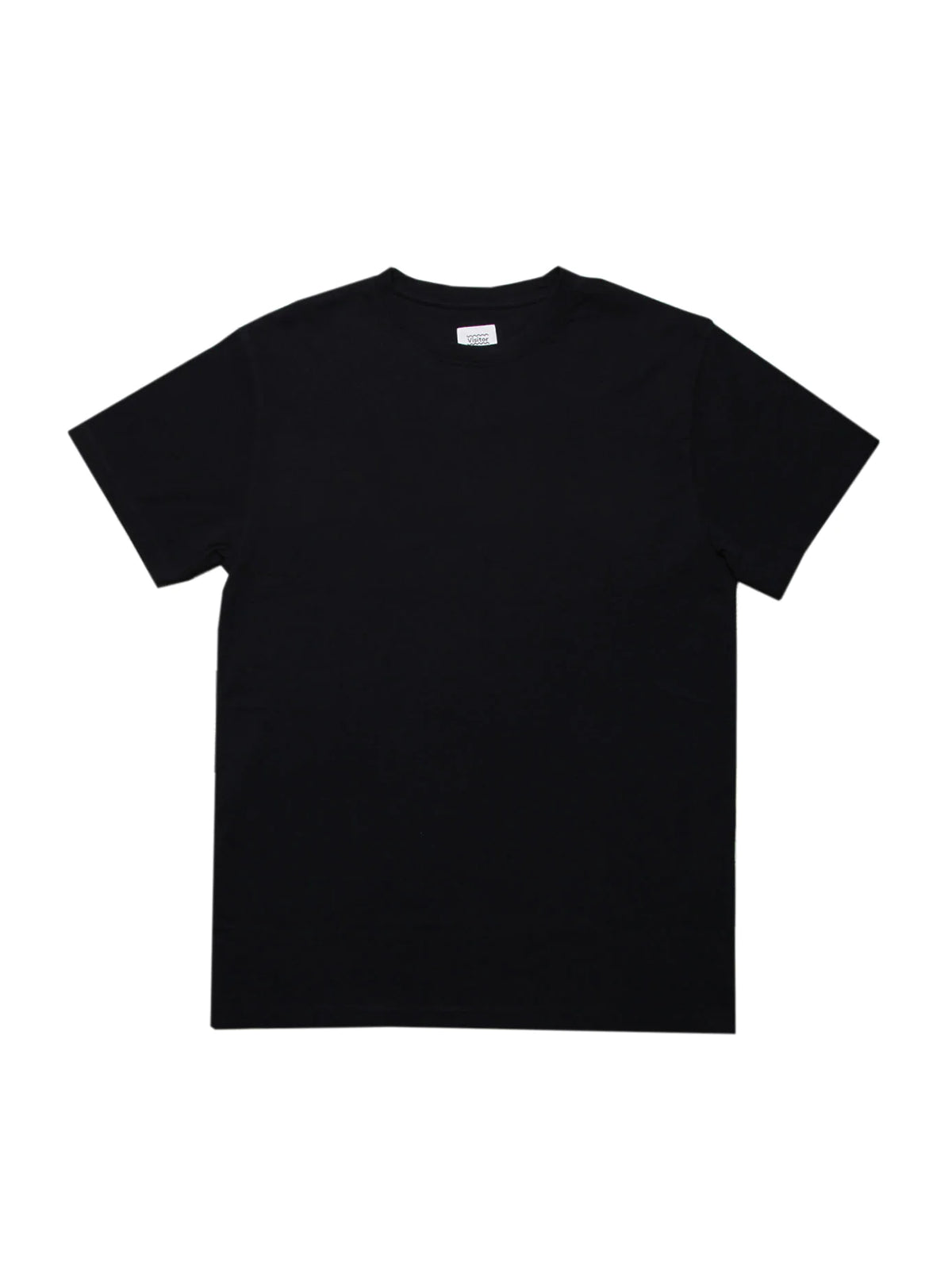 Visitor Clothing Organic Cotton Tee Black