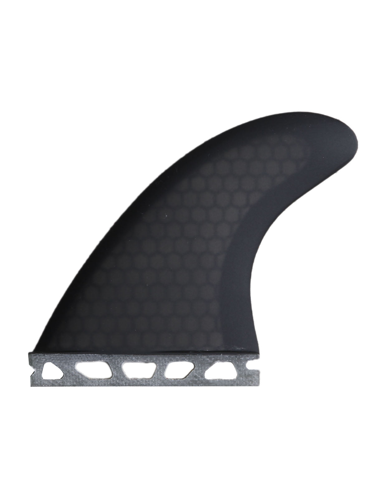 Visitor Futures Fins Honeycomb Thruster Black Smoke Medium