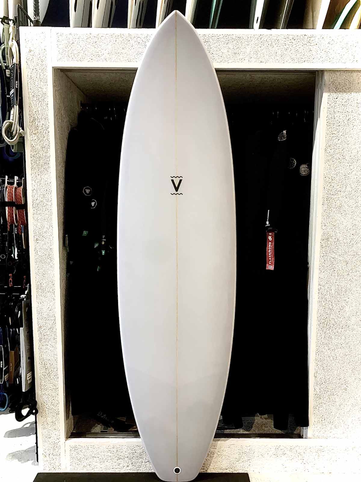 Visitor Surfboards Ocean Nomi FCS2 3-Fin PU 6'6