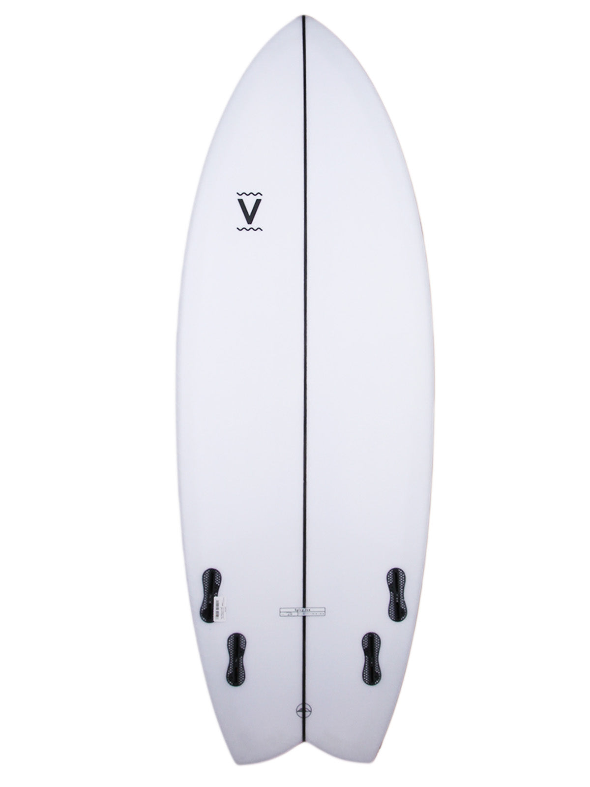 Visitor Surfboards River Spicy Joe Stringer Black 5'1