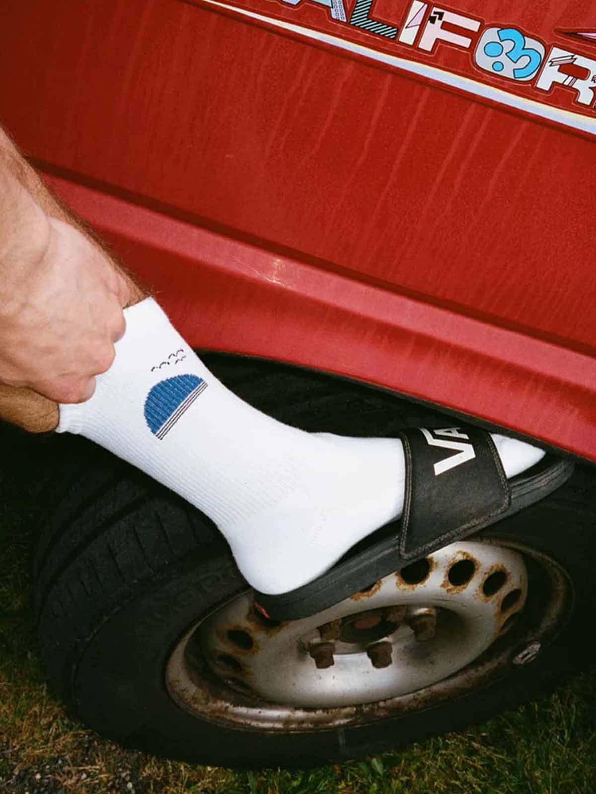 Visitor X DillySocks Soleil Bleu 36 - 40