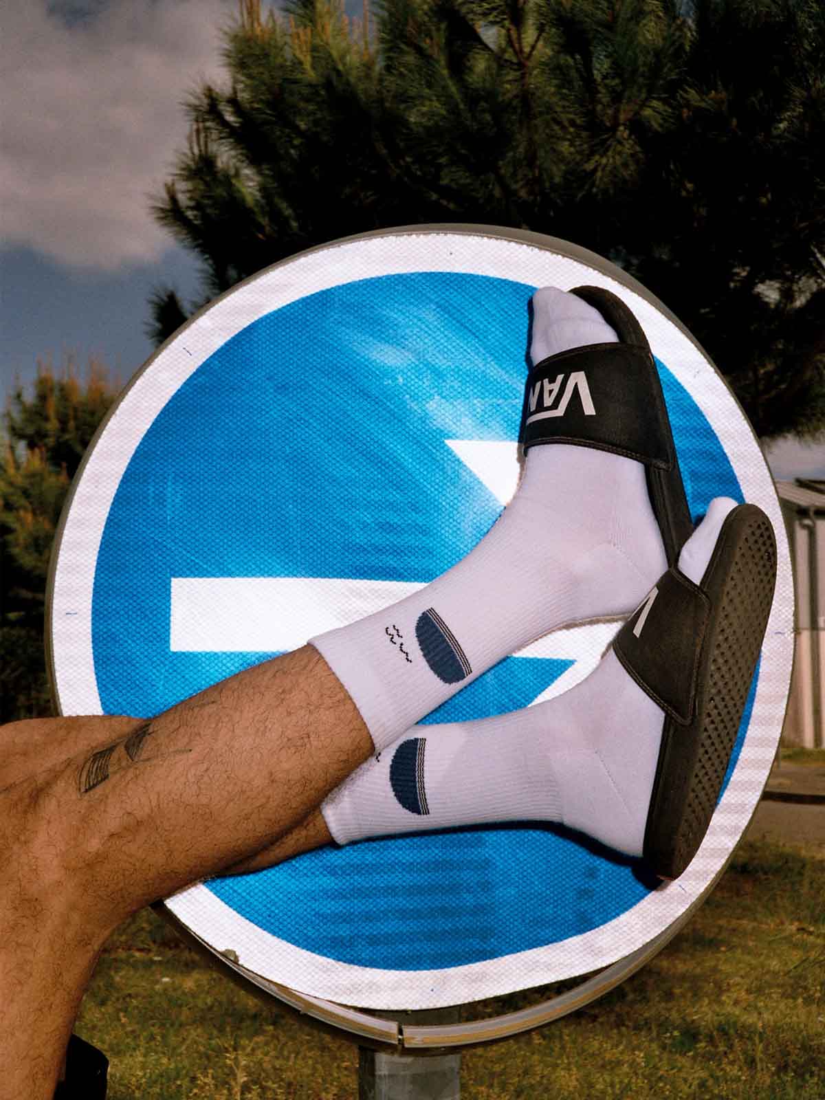 Visitor X DillySocks Soleil Bleu 41 - 46