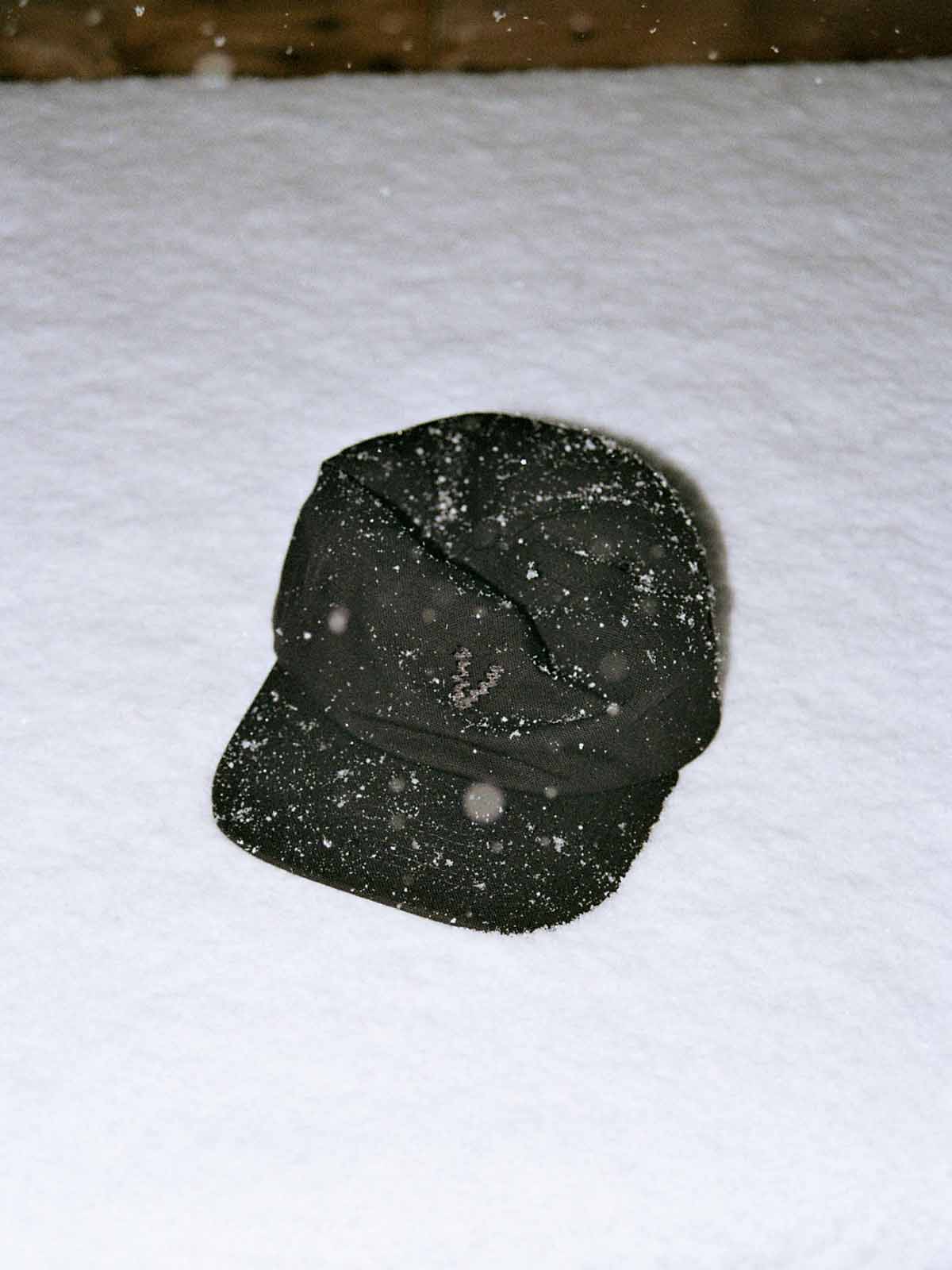 Visitor Wavey Cap Organic Cotton Black Black