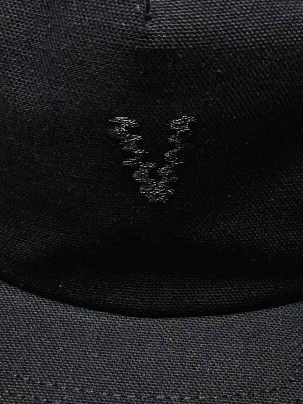 Visitor Wavey Cap Organic Cotton Black Black
