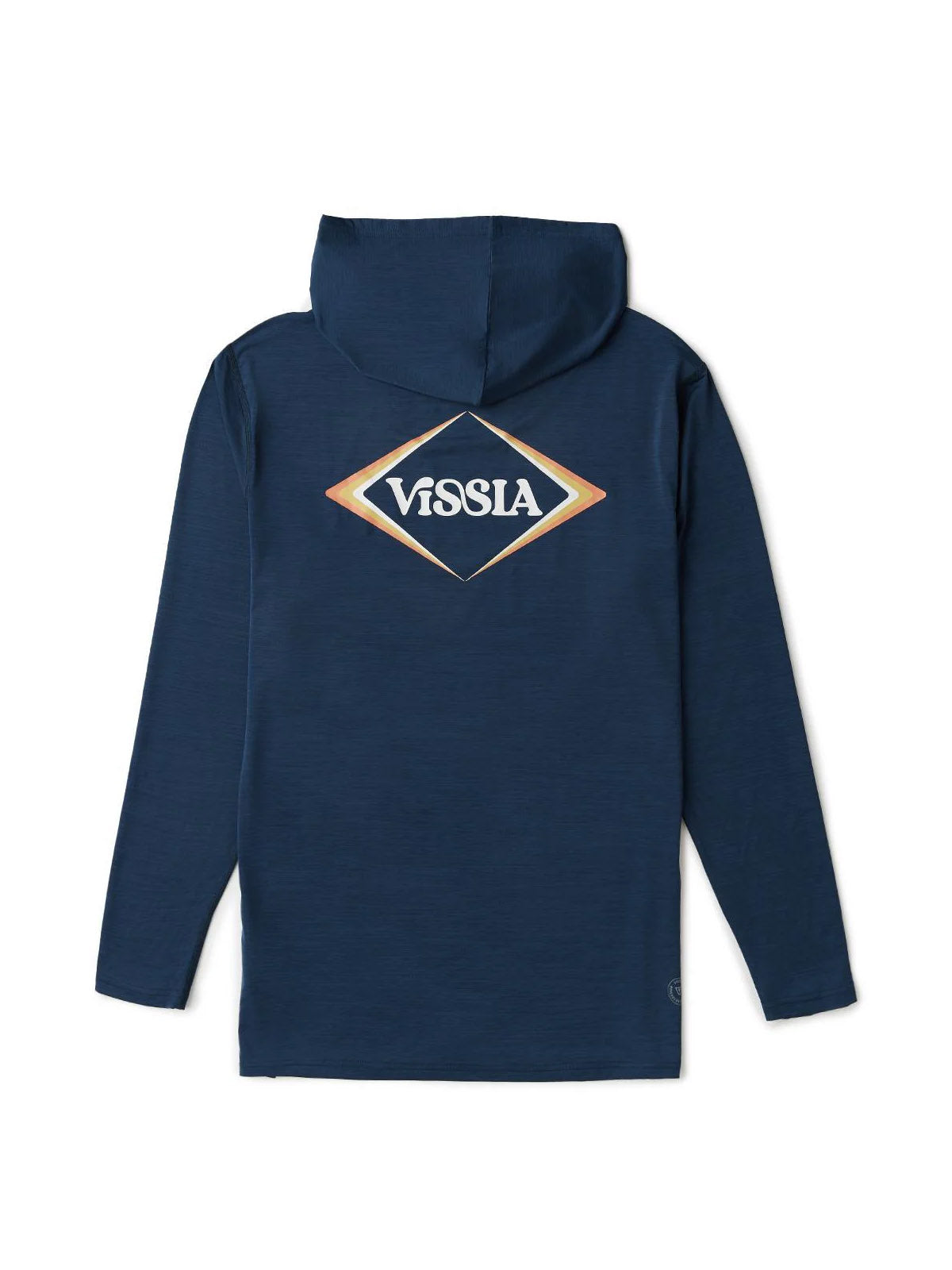 Vissla Twisted Eco Hooded LS Sun Shirt Navy Heather