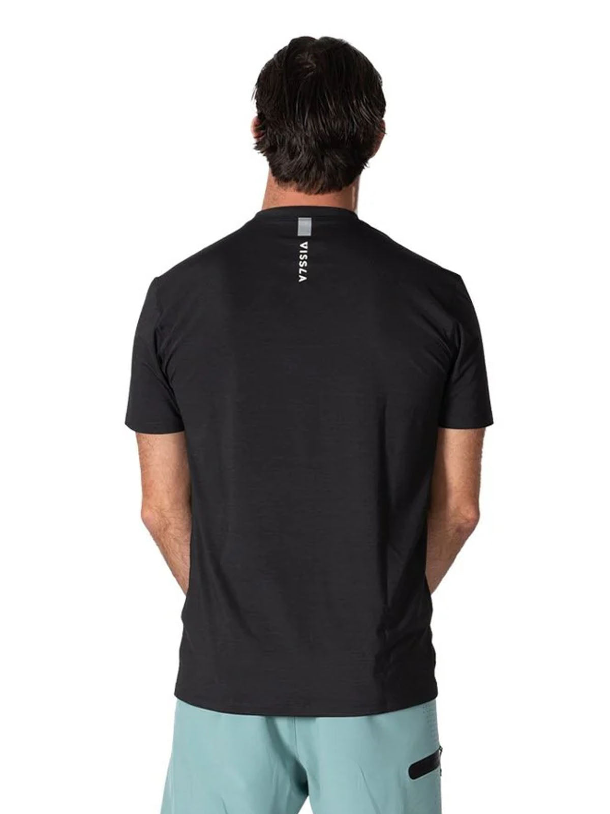 Vissla Twisted Eco SS Sun Surf Tee Black