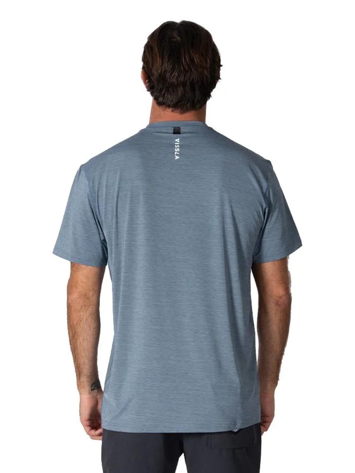 Vissla Twisted Eco SS Sun Surf Tee Dusk Heather