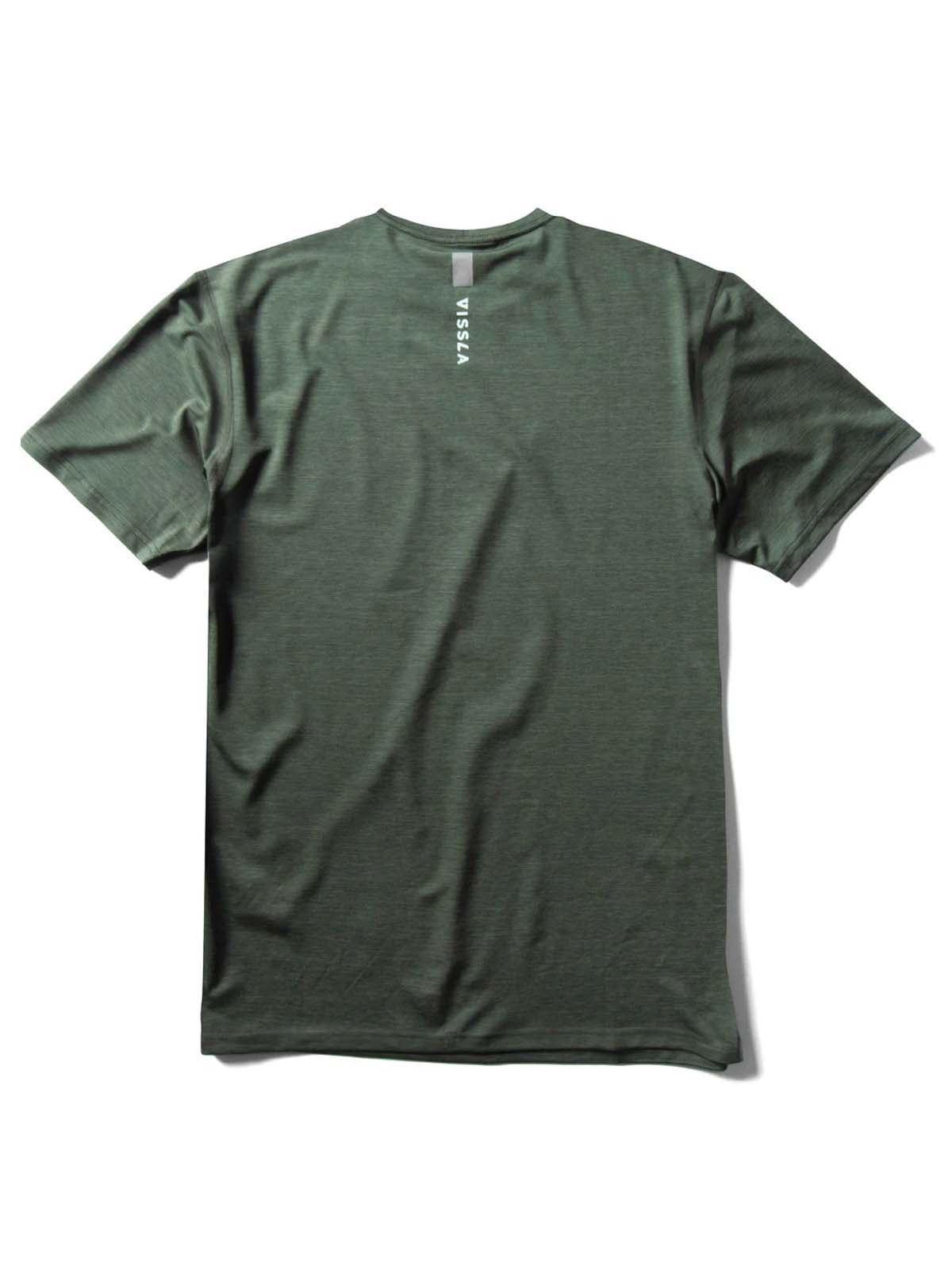 Vissla Twisted Eco SS Surf Tee Military Heather