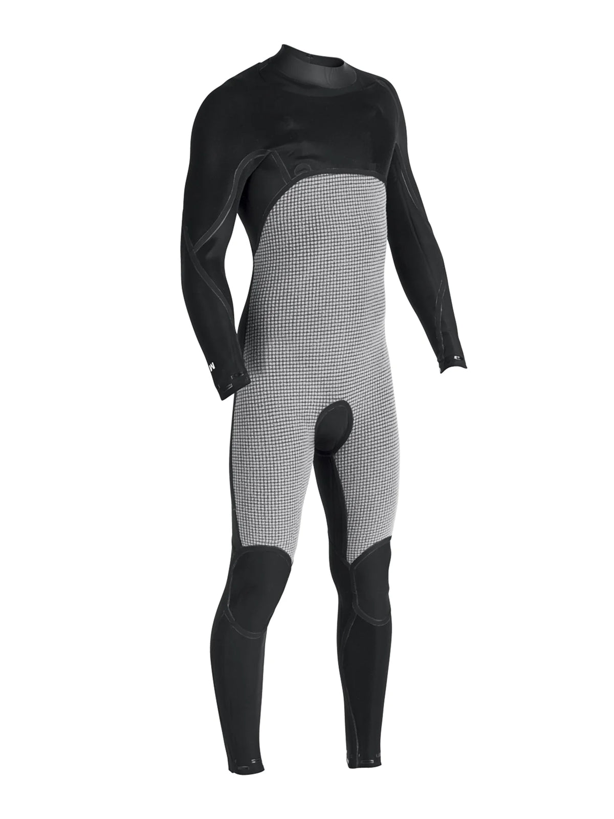 Vissla Wetsuit 7 Seas 3-2 Full Suit Chest Zip Black