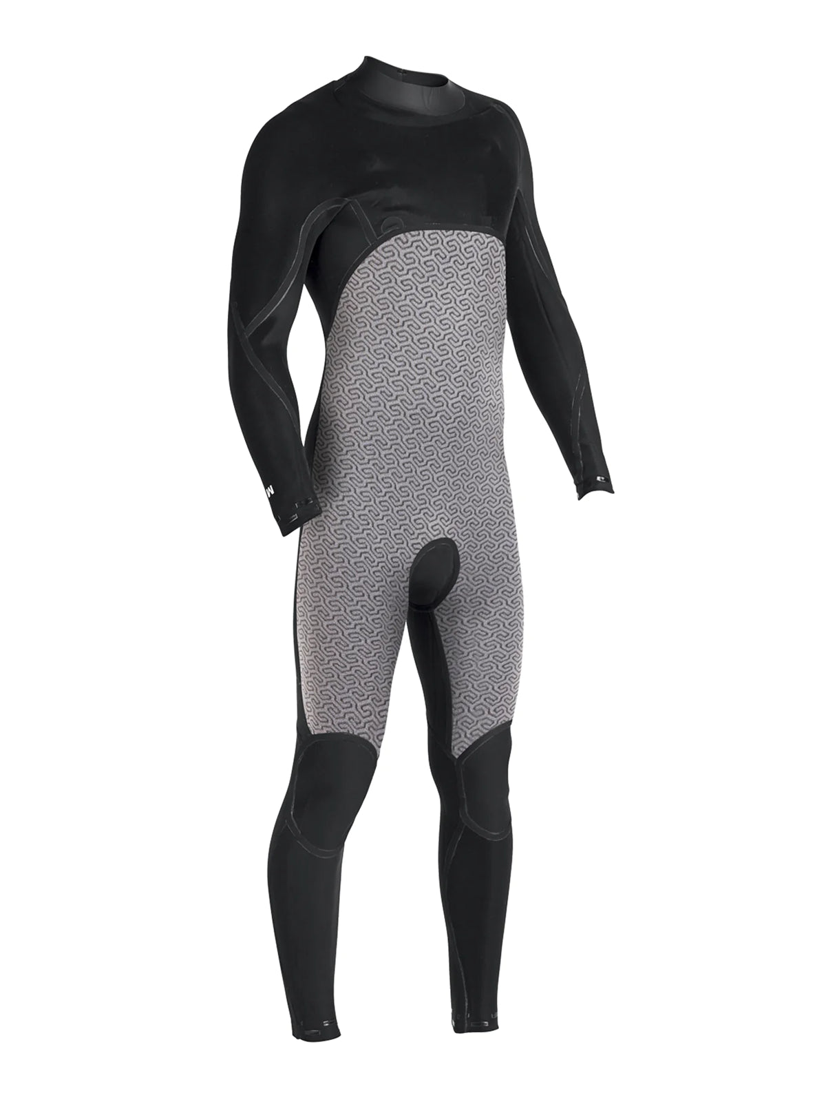 Vissla Wetsuit 7 Seas 4-3 Full Suit Chest Zip Black